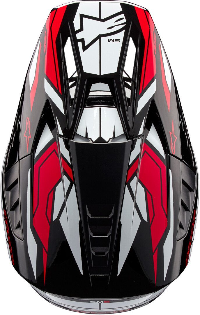 Alpinestars Motocrosshelm S-M5 Action 2 2024 Motocross Helm, Notfallsystem-Polsterung (EQRS)