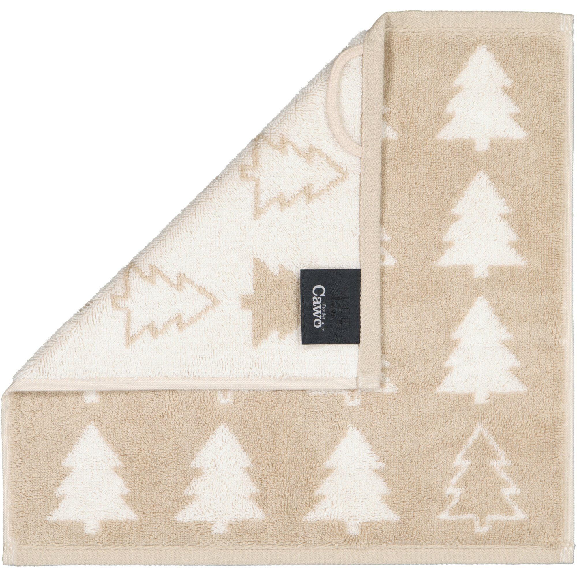 Frottier, Cawö Edition Baumwolle Handtücher Christmas 100% 794 Tannenbäume
