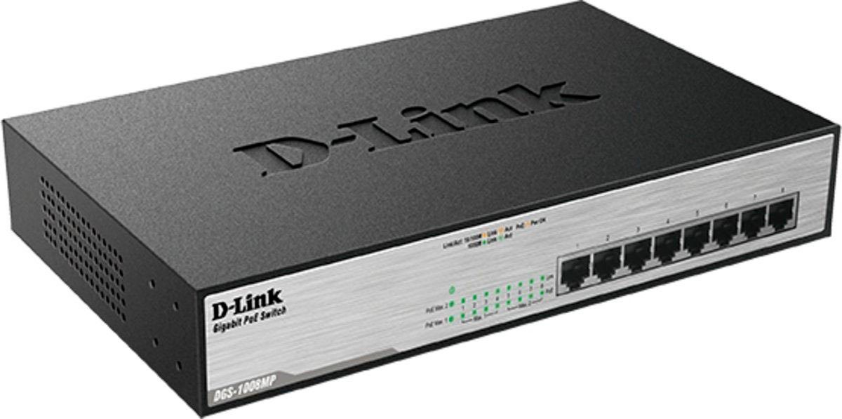 DGS-1008MP Netzwerk-Switch