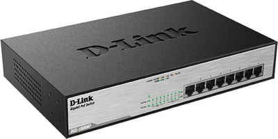 D-Link DGS-1008MP Netzwerk-Switch