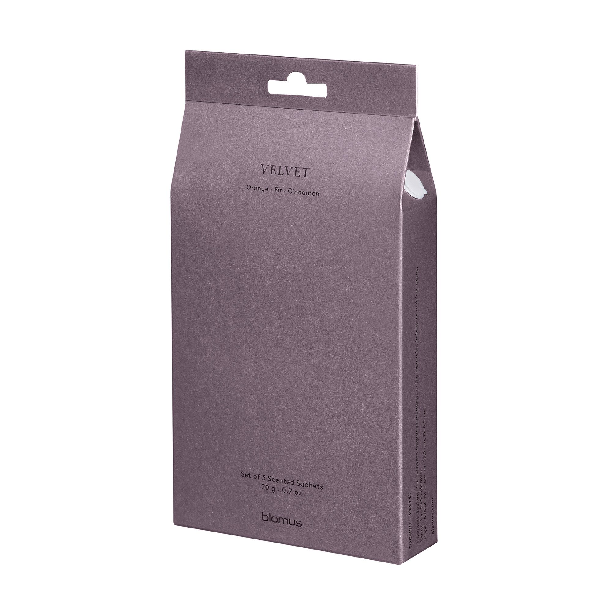blomus Duftbeutel 3er-Set Duftsachets -TUOKSU- Raumerfrischung: Klarer Duft, 3-tlg., versch. Düfte, 3er Set, für Zuhause