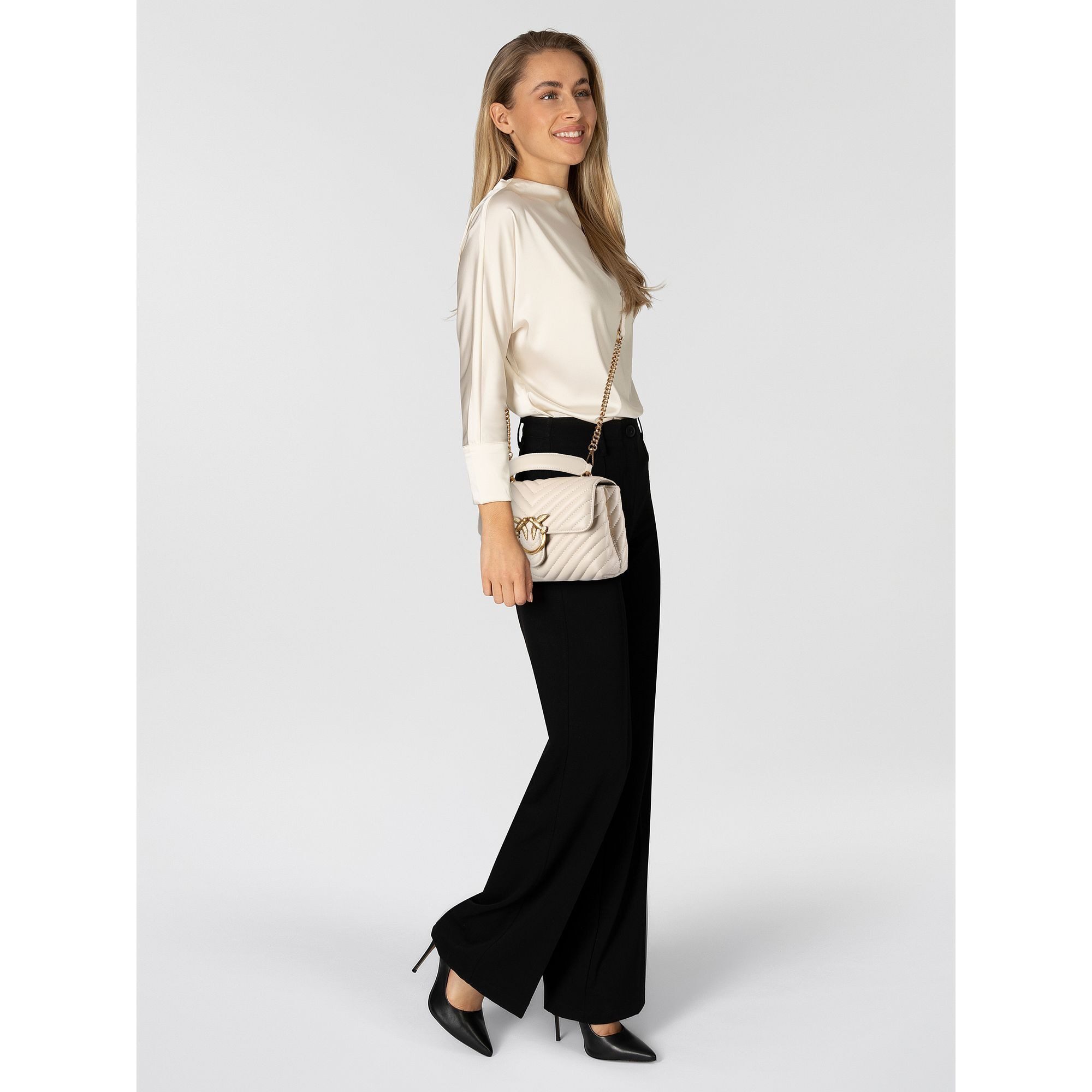 PINKO Henkeltasche Love Lady, Leder