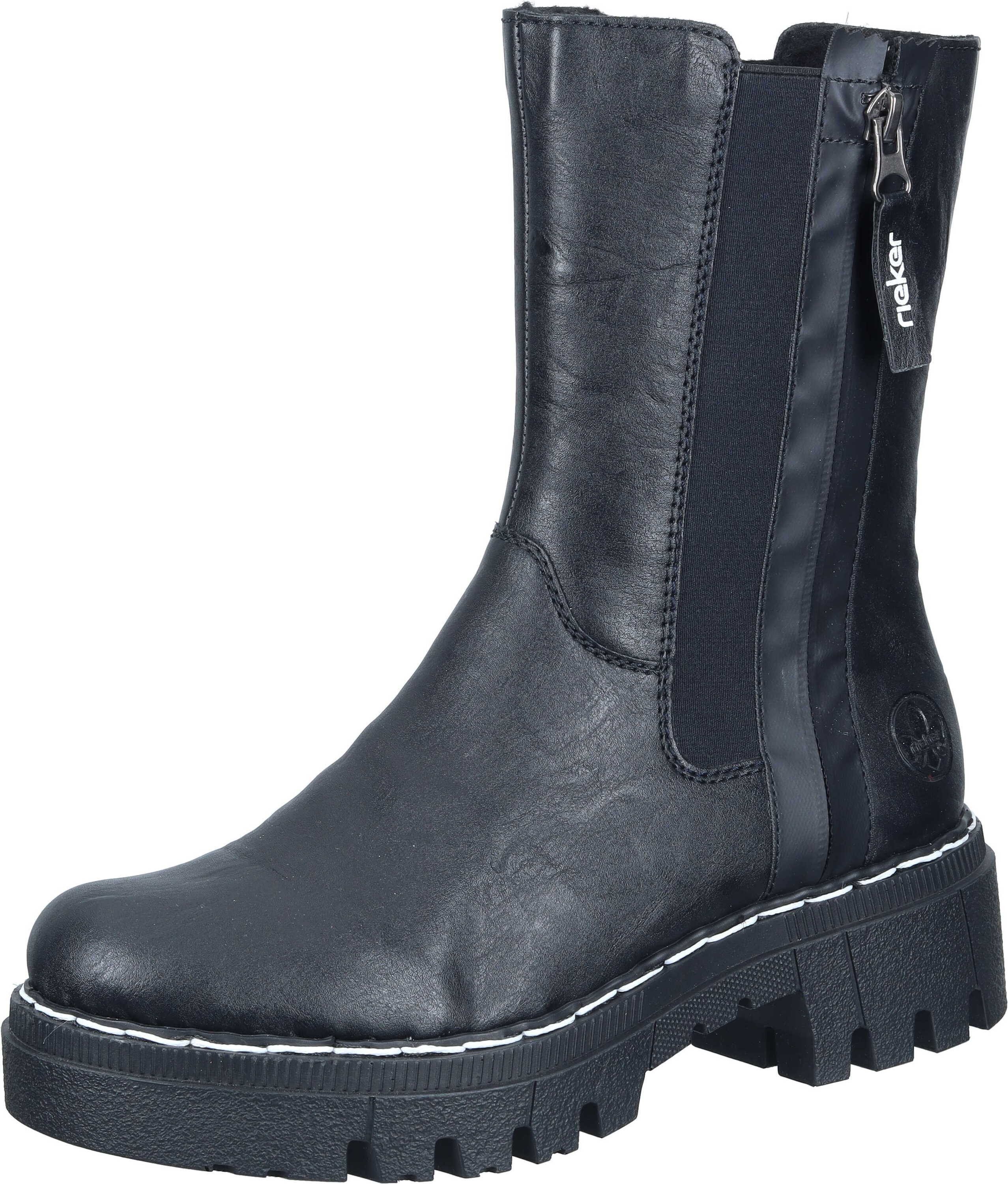 Rieker Stiefel Stiefelette aus strapazierfähigem Synthetik günstig online kaufen