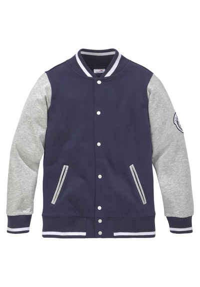 KangaROOS Sweatjacke im Collegestyle, Collegejacke