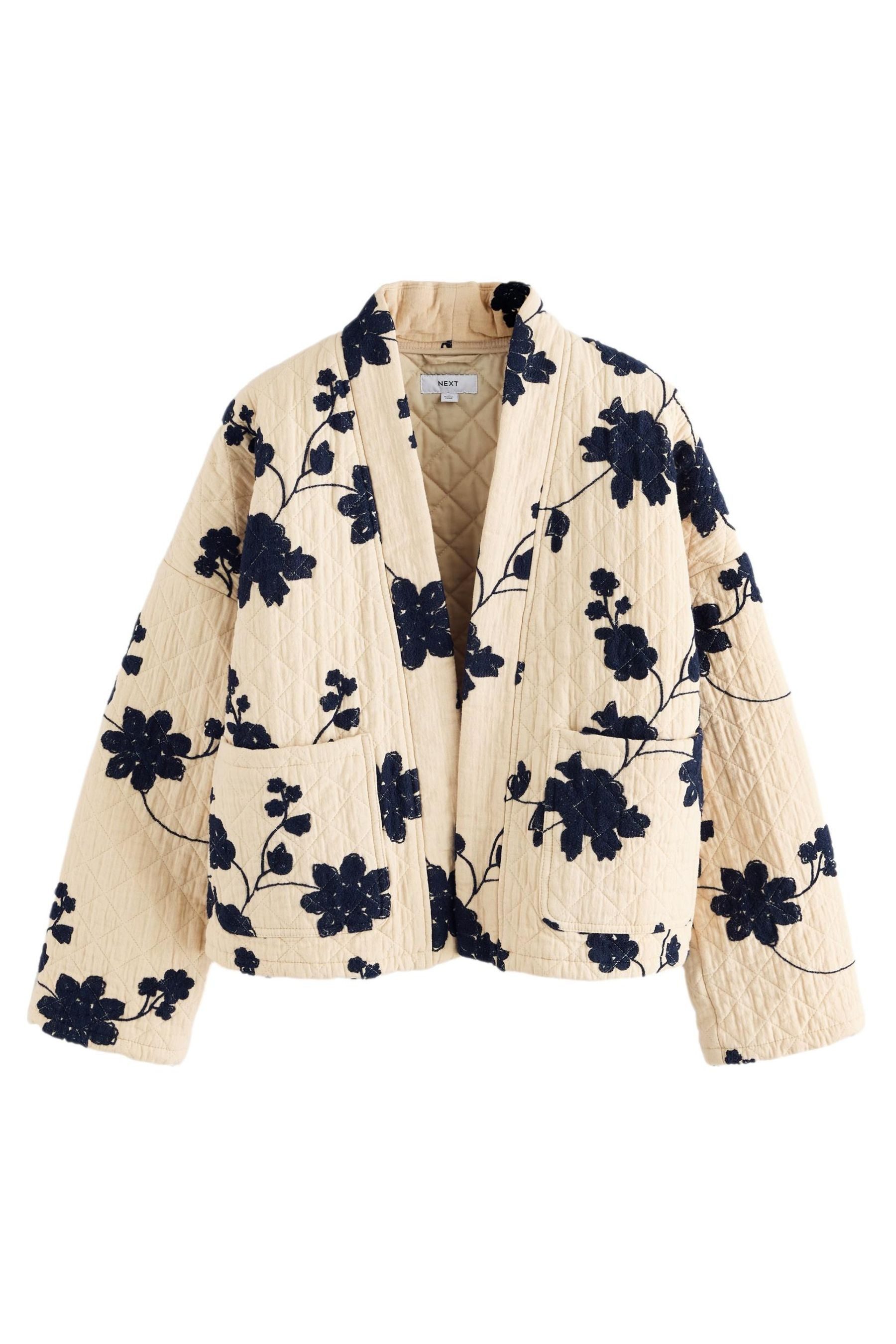 Next Steppjacke Gesteppte Jacke mit Stickerei günstig online kaufen
