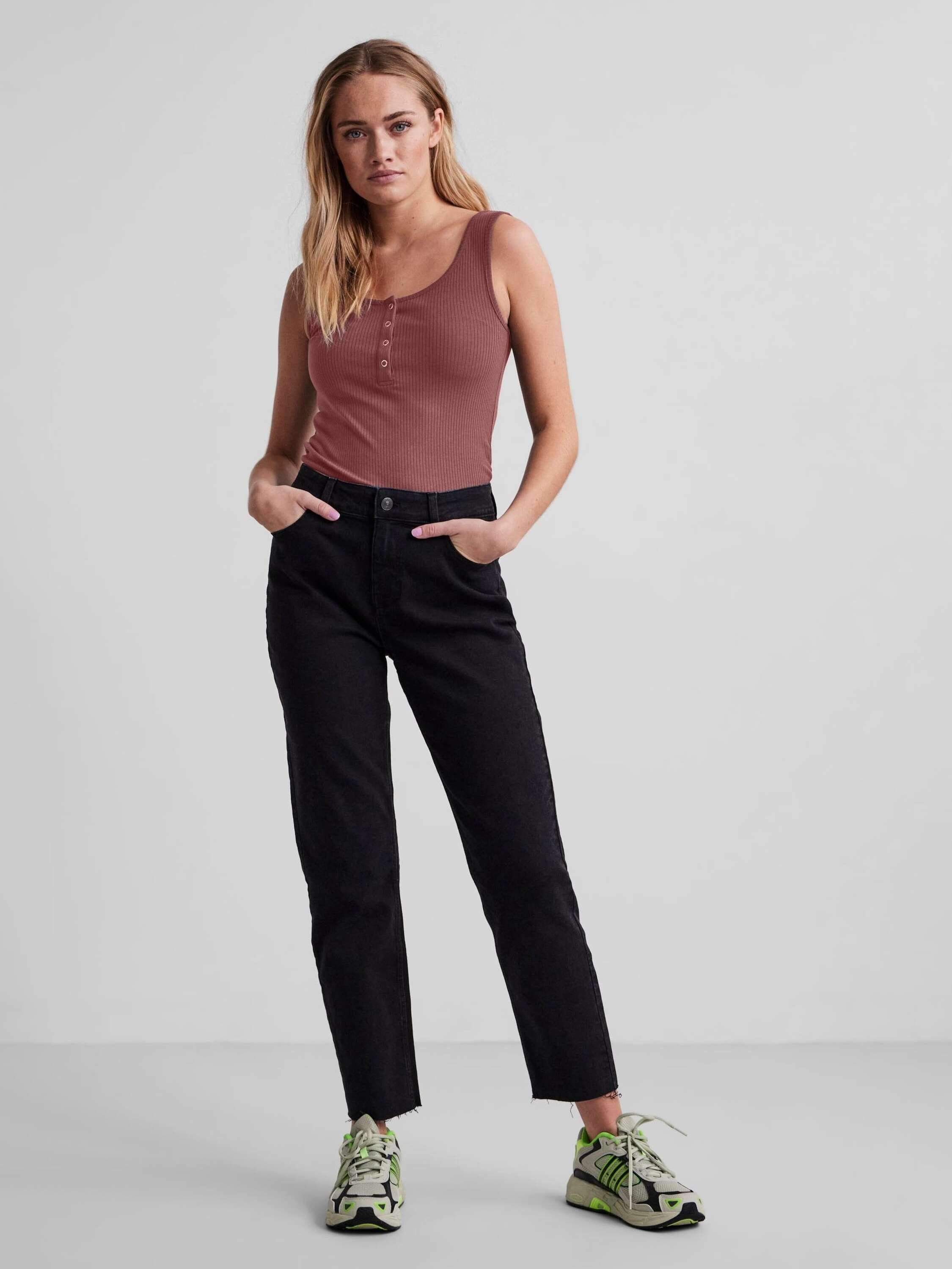 pieces Shirttop PCKitte (1-tlg) Plain/ohne Details – Bild 3 von 5