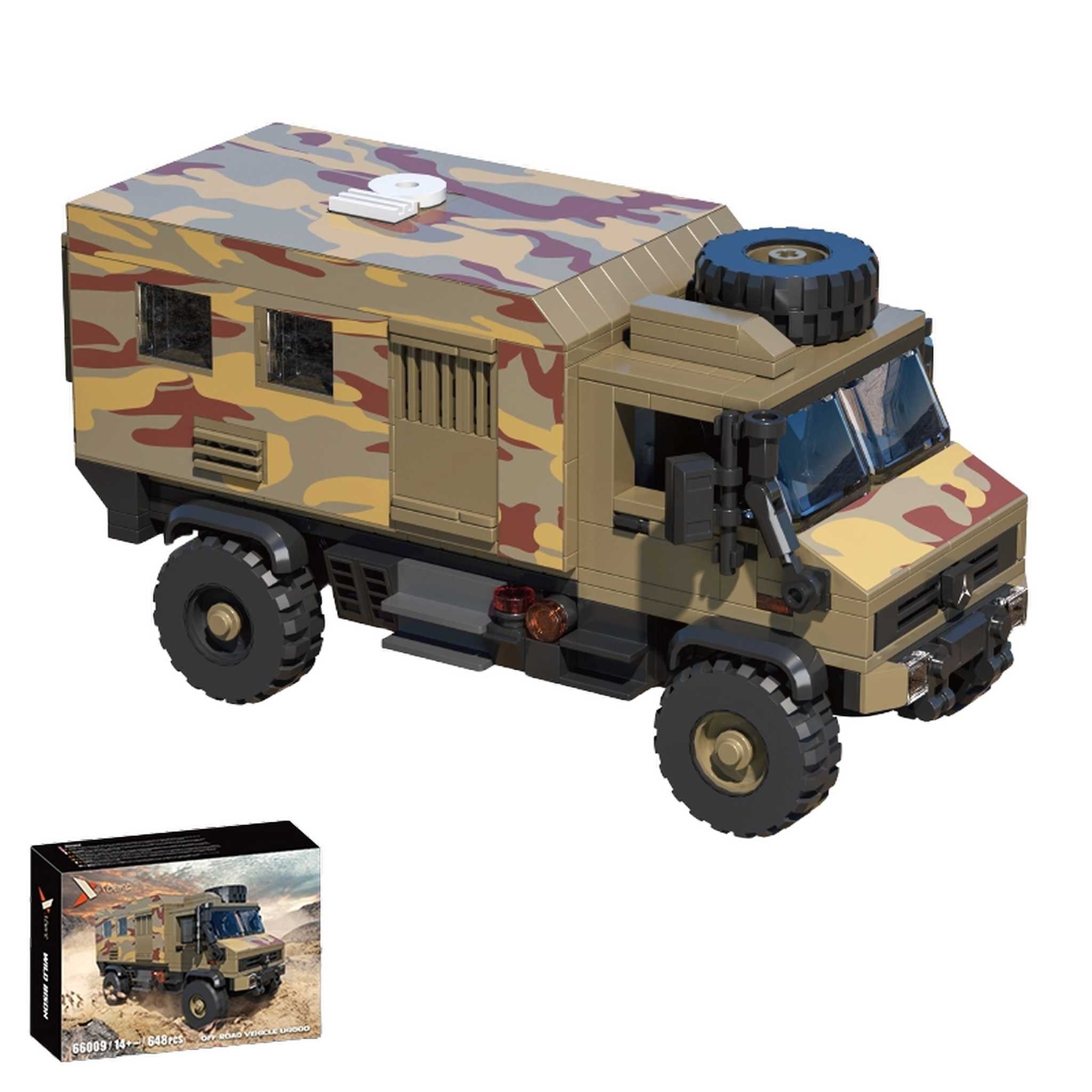 Xbert 66009 - Geländewagen (Xbert) Spielbausteine