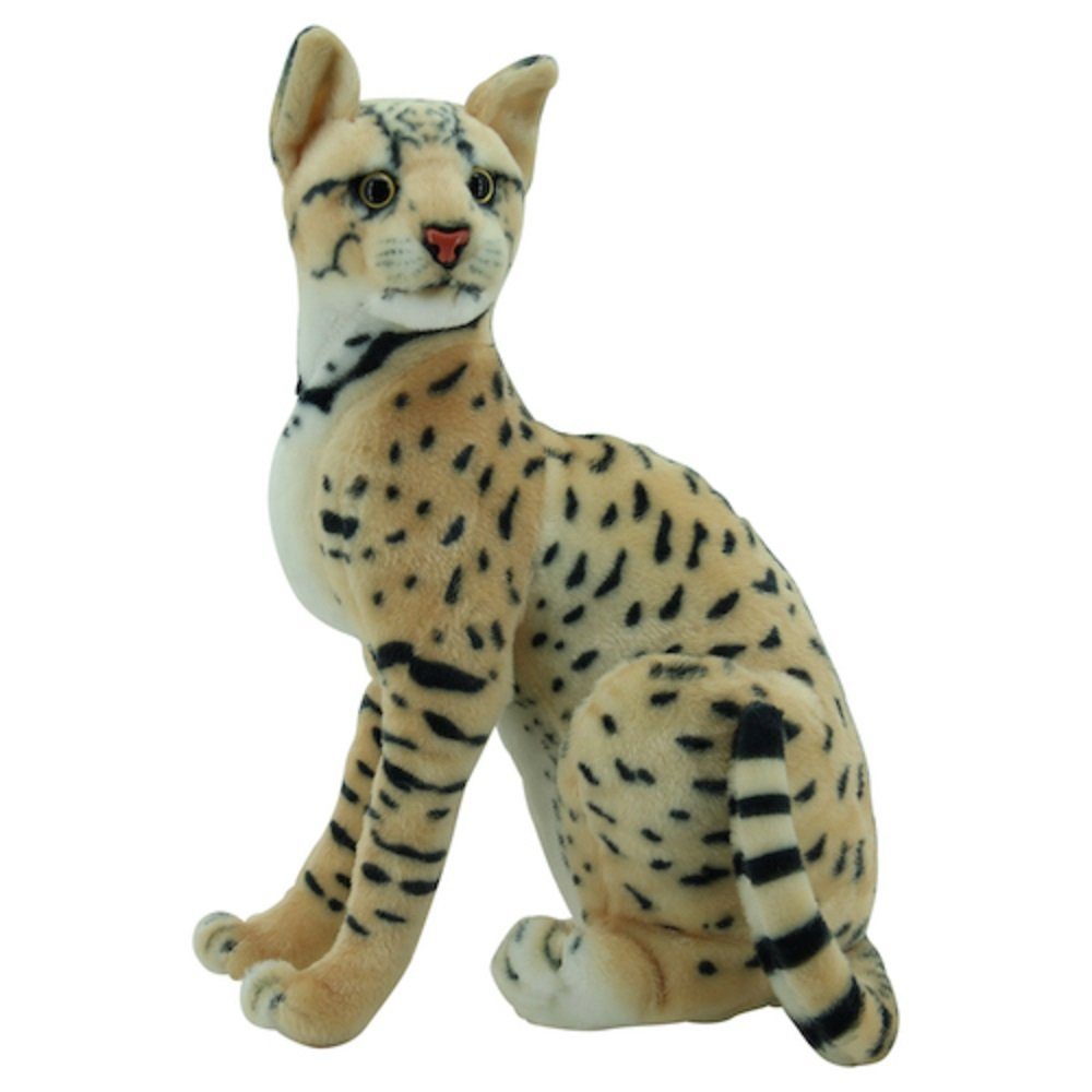 Sweety-Toys Kuscheltier Sweety Toys 10912 Leopard sitzend 46 cm Kuscheltier Plüschtier Raubkatze Panther