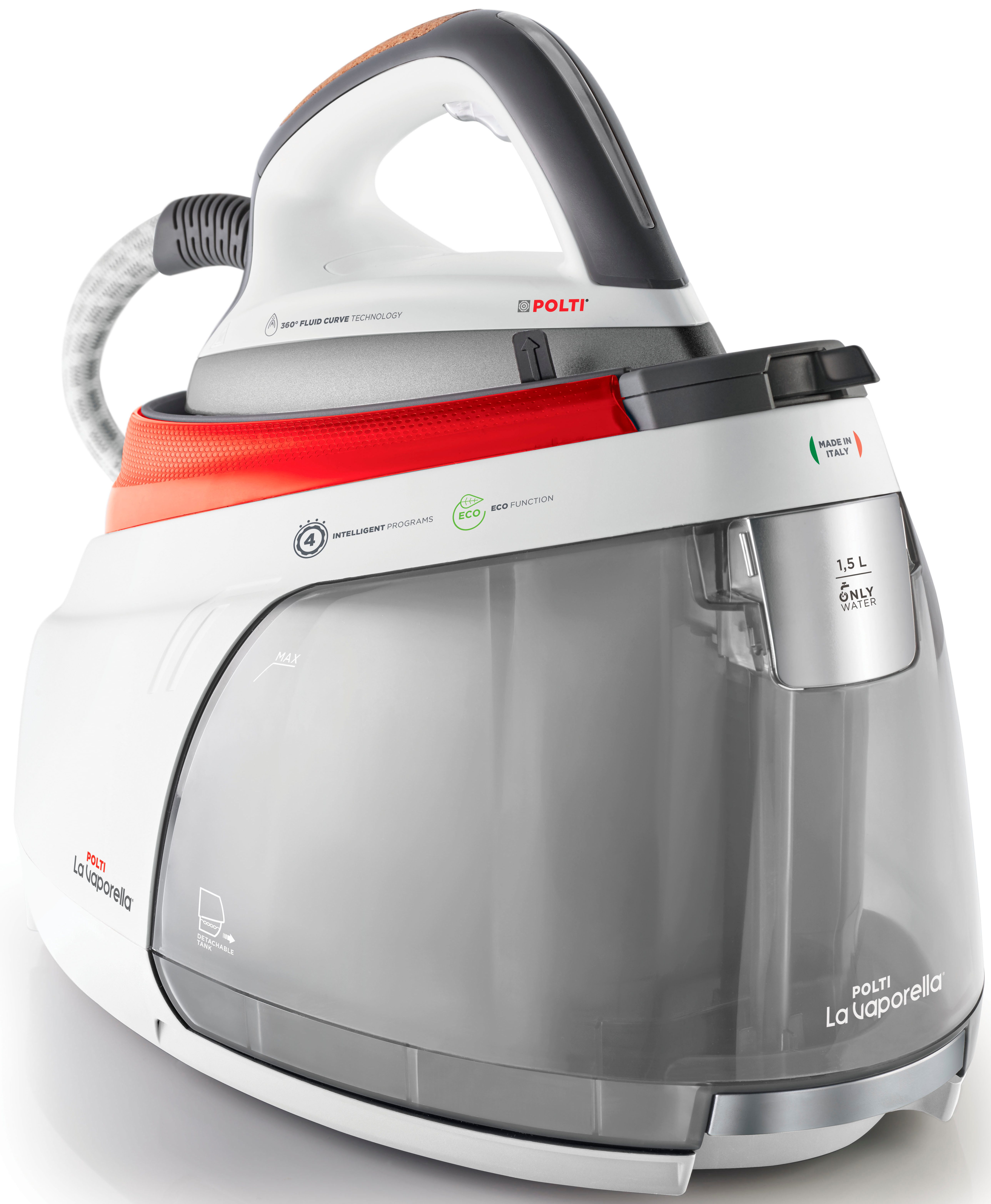 Polti Dampfbügelstation LA VAPORELLA XM84C, 1500 ml Wassertank