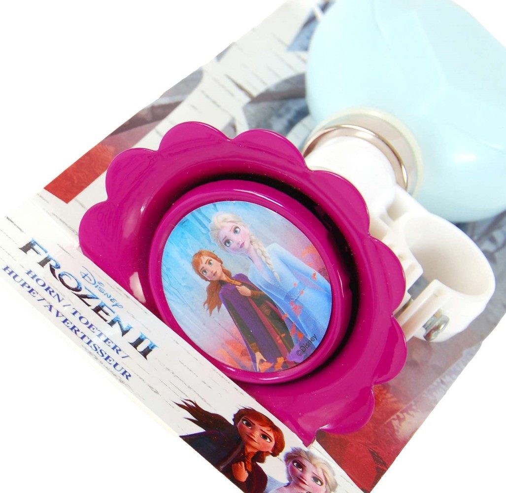Volare Fahrradklingel Fahrradhupe Disney Frozen 2 Fahrradklingel für Kinderfahrrad