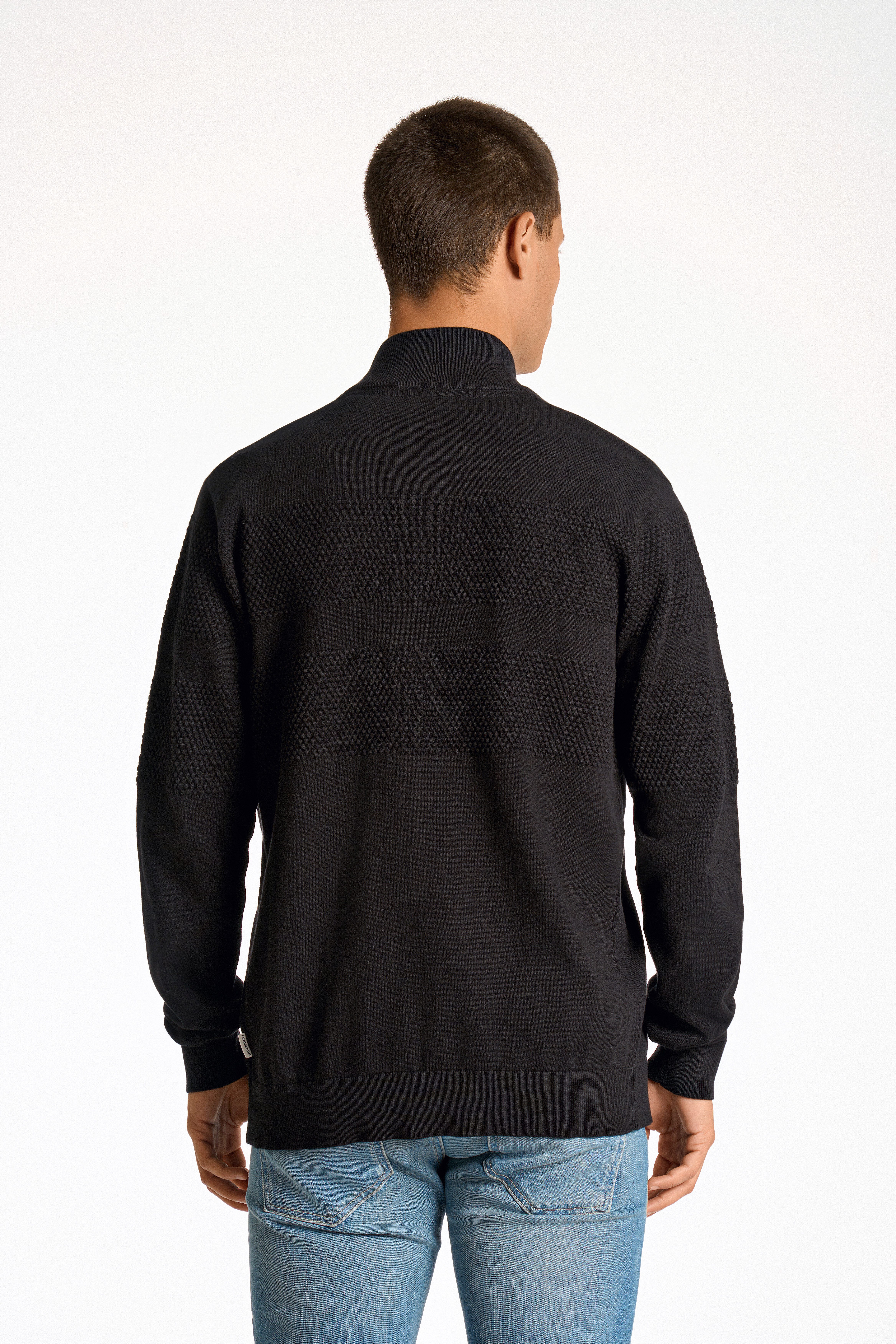 LINDBERGH Strickjacke mit Stehkragen und Reißverschluss günstig online kaufen