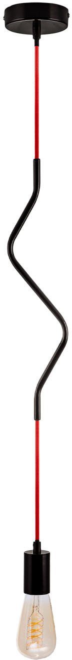 Paco Home Pendelleuchte SNAKE, ohne Leuchtmittel