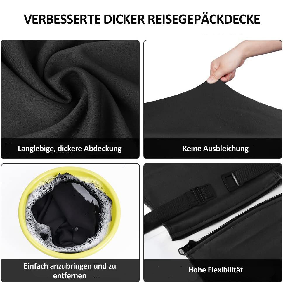 Agger Kofferhülle Elastische Koffer-Schutzhülle, langlebige Reise-Kofferhülle, dehnbare Koffer-Schutzhülle