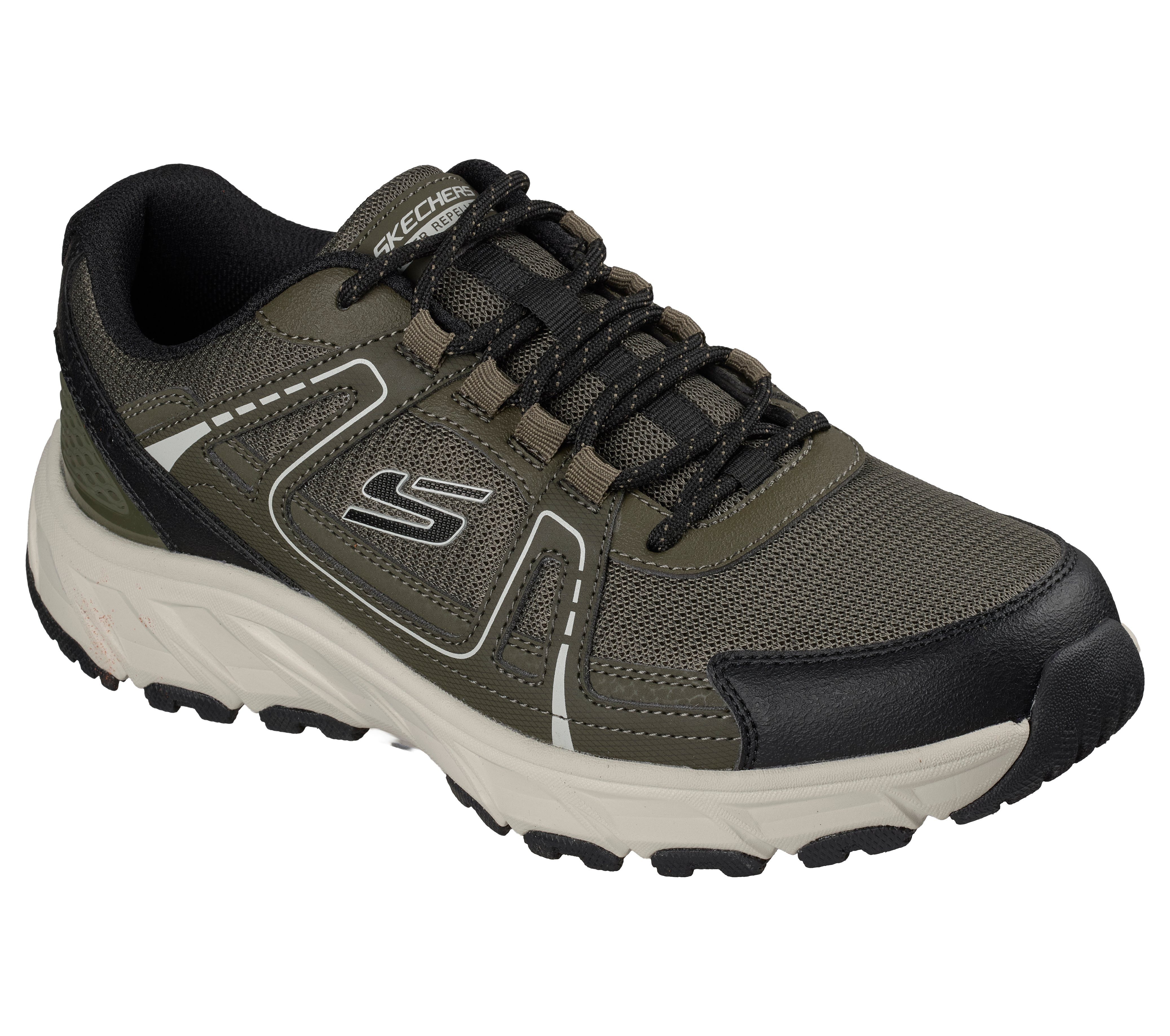 Skechers HILLCREST 2.0-SABBADAY FALLS Outdoorschuh Schnürschuh, Halbschuh mit Memory Foam-Ausstattung
