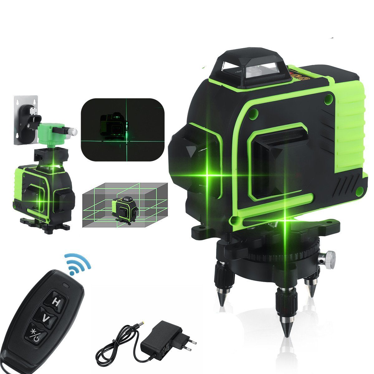 Insma Laserwasserwaage, (1 St), 16Linie Kreuzlinienlaser Selbstnivellierend günstig online kaufen