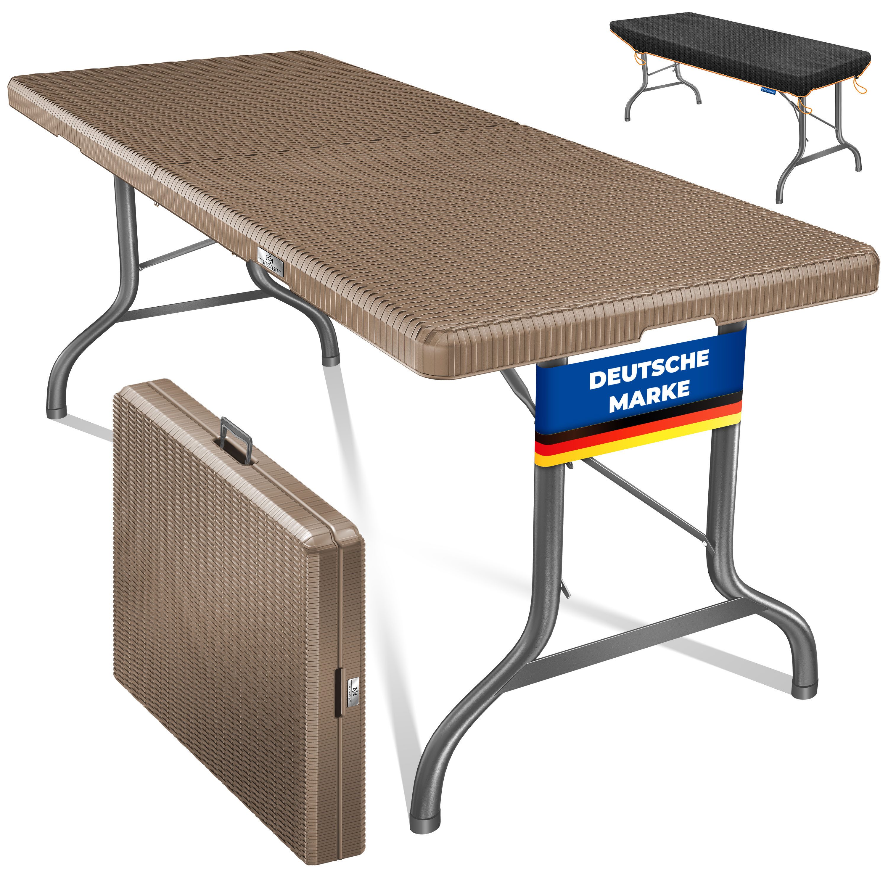 KESSER Tabletttisch, Buffettisch Tisch klappbar Kunststoff günstig online kaufen