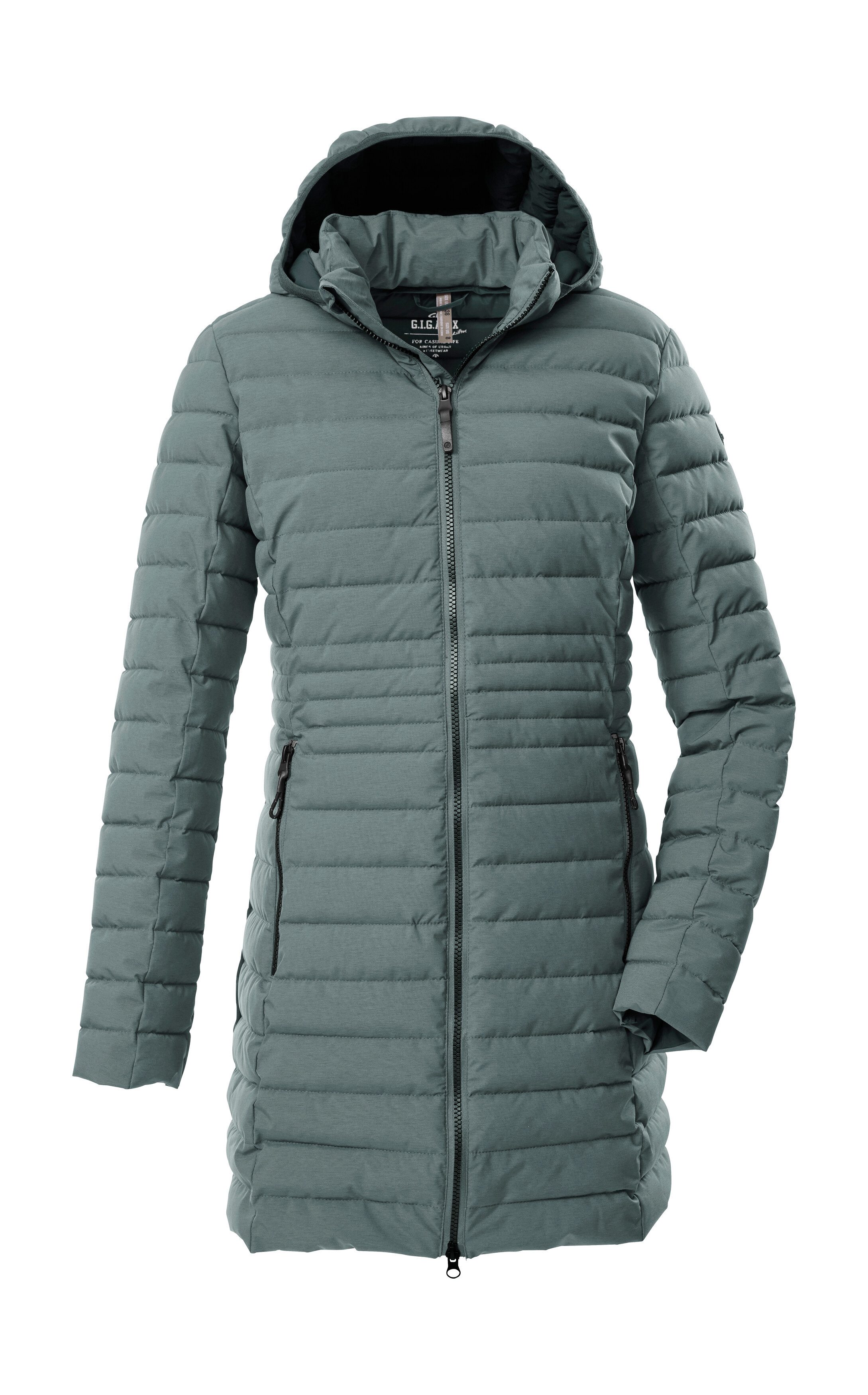 G.I.G.A. DX by killtec Steppmantel GW 77 WMN QLTD PRK Damen Funktionsparka: wasserabweisend, winddicht, atmungsaktiv