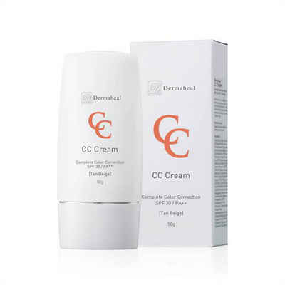 DermaHeal Hautcreme DermaHeal CC Cream Tan Beige, 1-tlg.