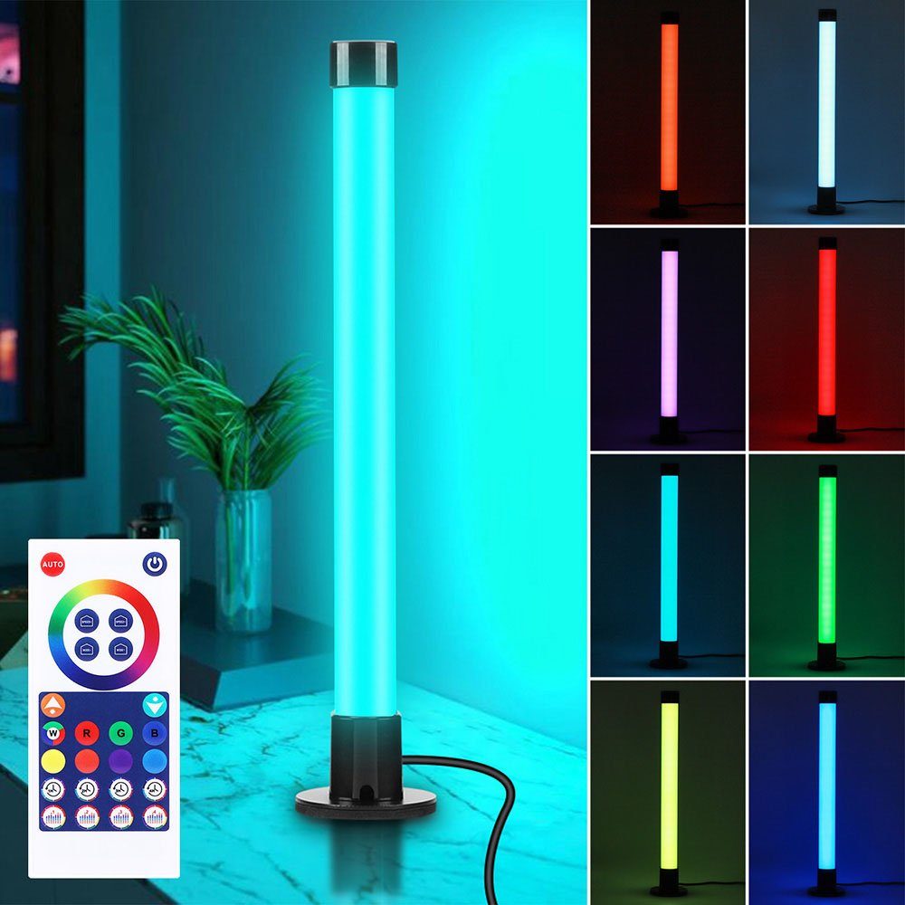 Lichter, Musiksynchronisation, Rosnek Modi RGBW Bluetooth, Hintergrundbeleuchtung ;LED Lichtleiste; als LED-Streifen TV Smart 210 dynamische mit Gaming Auto Mehr