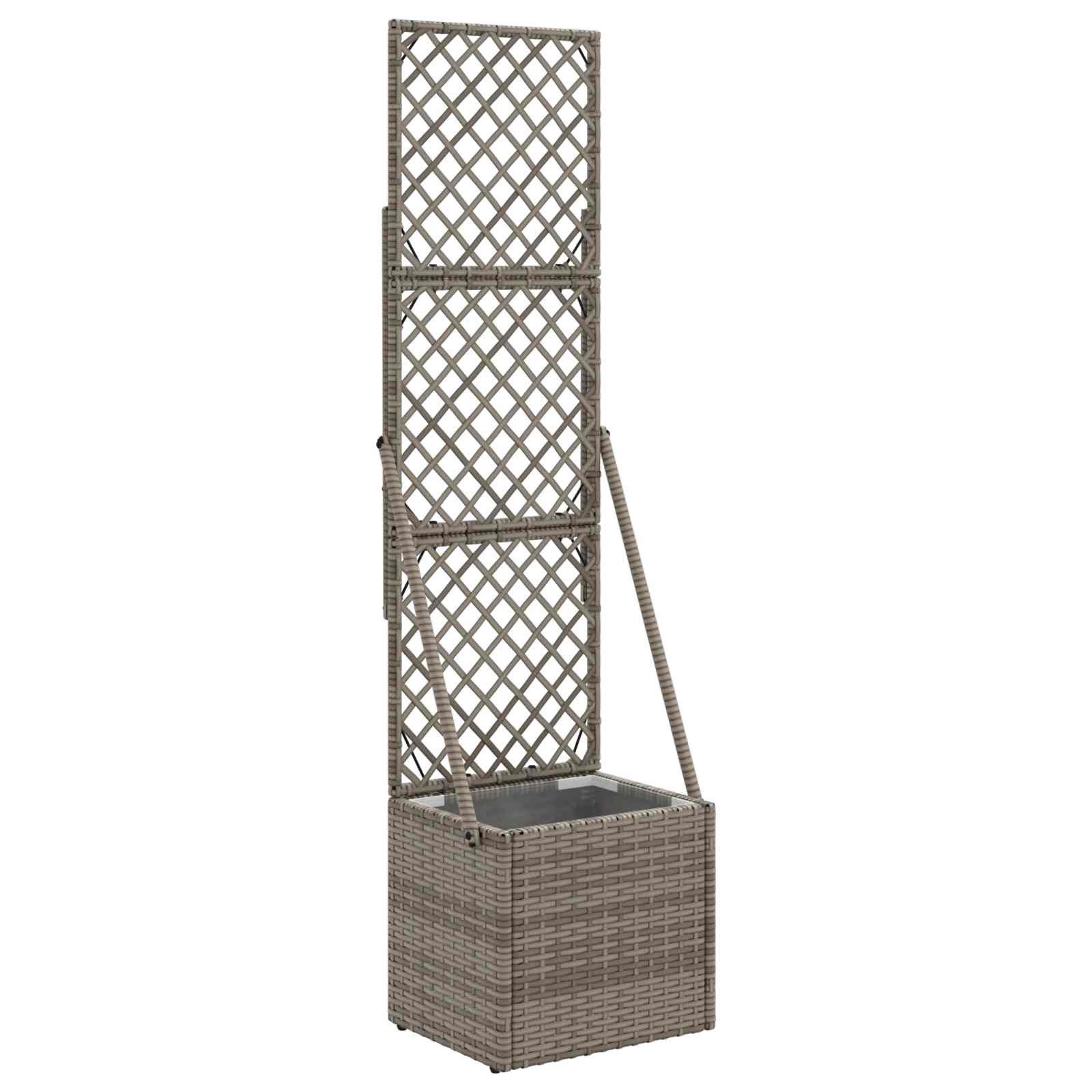 Polyrattan Pflanzkbel mit Rankgitter online kaufen | OTTO