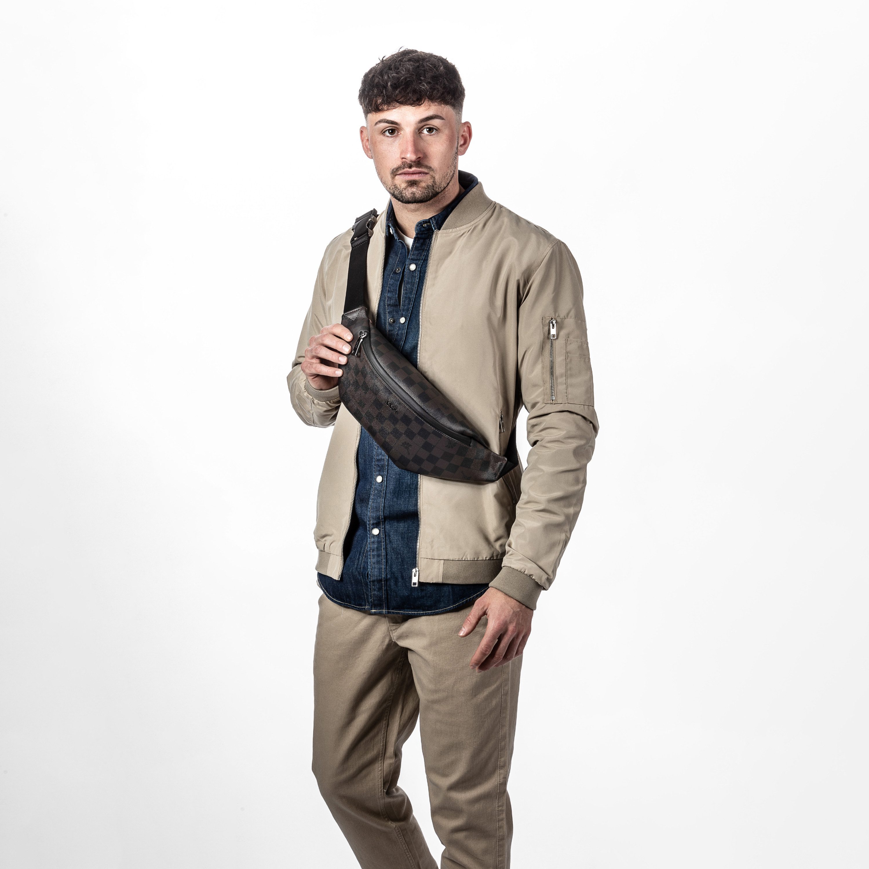 JOOP! Bauchtasche cortina piazza leo hipbag lhz, Herren Gürteltasche mit verstellbarem Schulterriemen