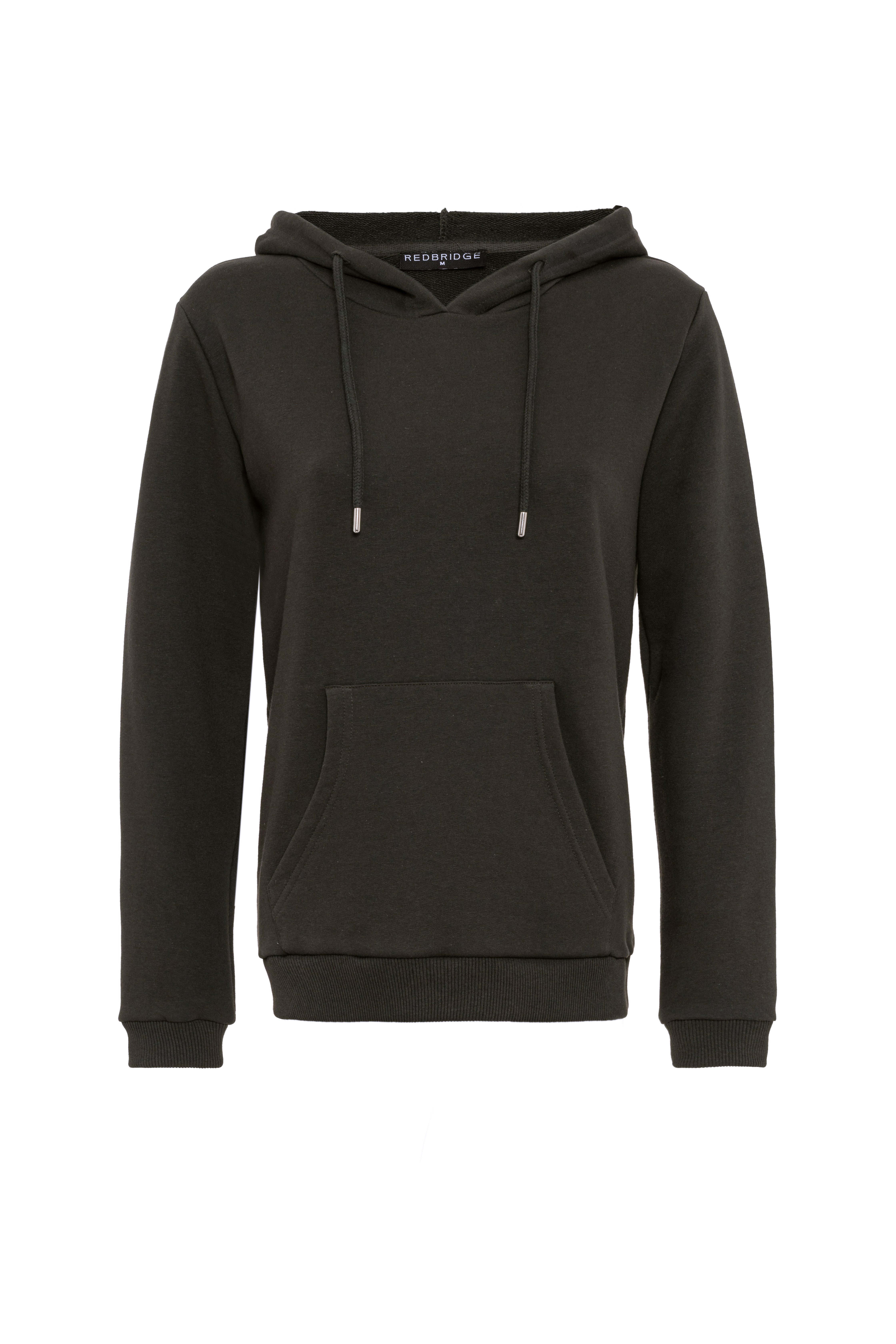 RedBridge Kapuzensweatshirt Premium Hoodie mit Kängurutasche Basic