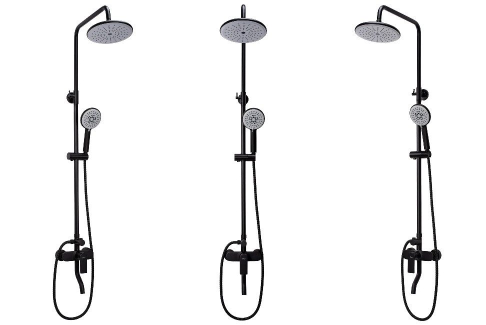 wohnwerk.idee Duscharmatur Duschsystem Duschgarnitur Dusche Regendusche günstig online kaufen