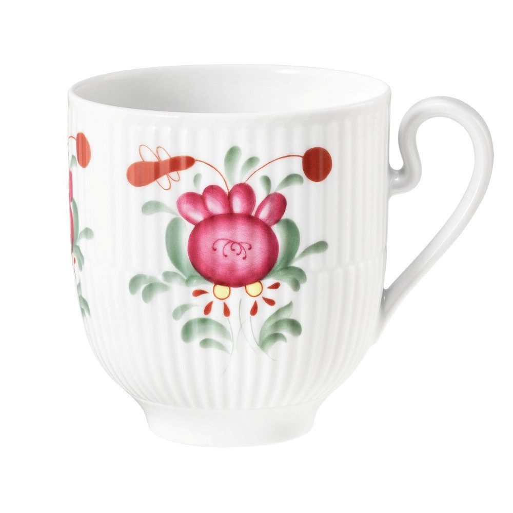 Seltmann Weiden Becher Seltmann Weiden Amina Ostfriesenrose Becher mit Henkel 0,35l, Porzellan