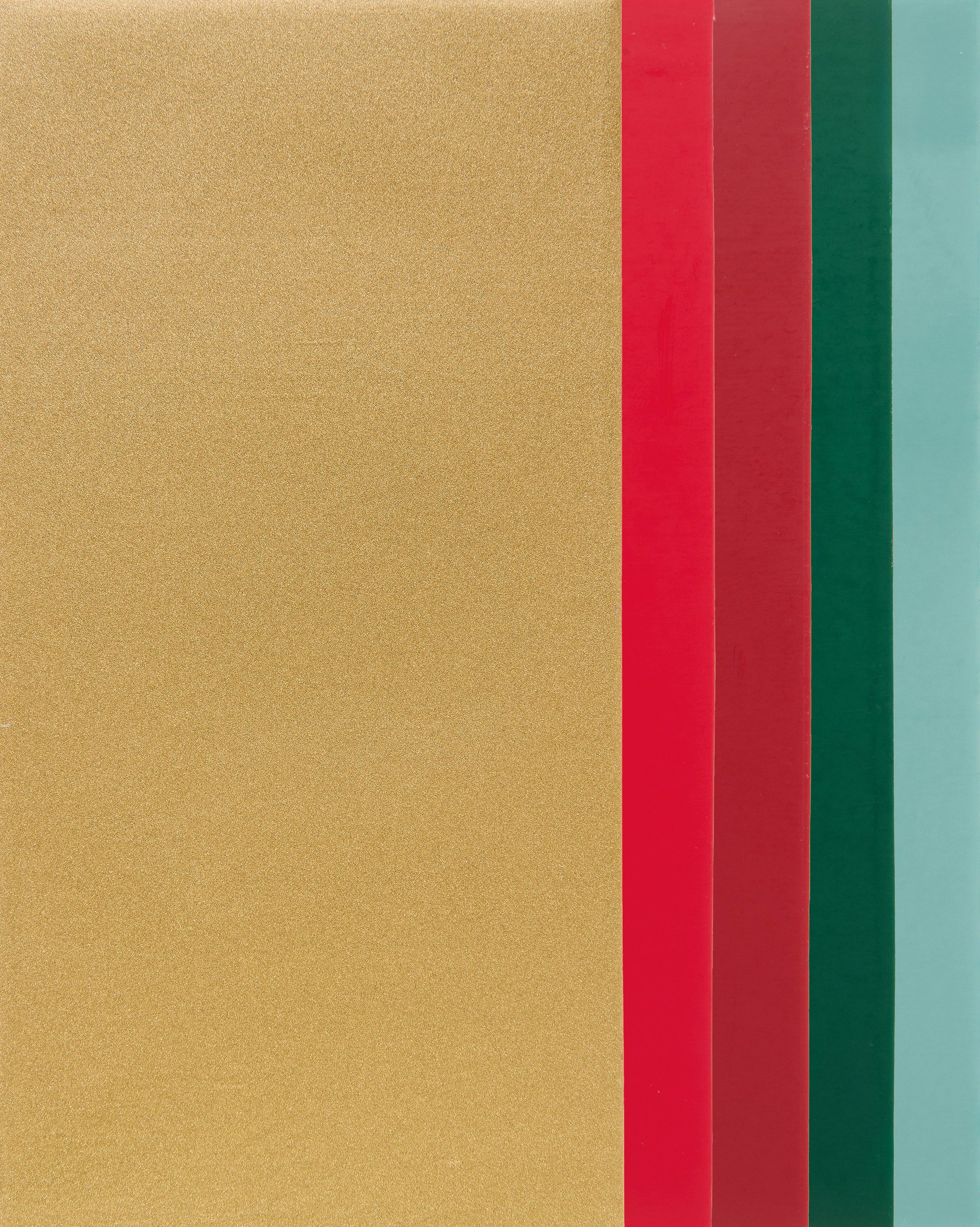 Rico Design Bastelfarbe Wachsplatten-Set, 20 x 10 cm, 5 Stk.
