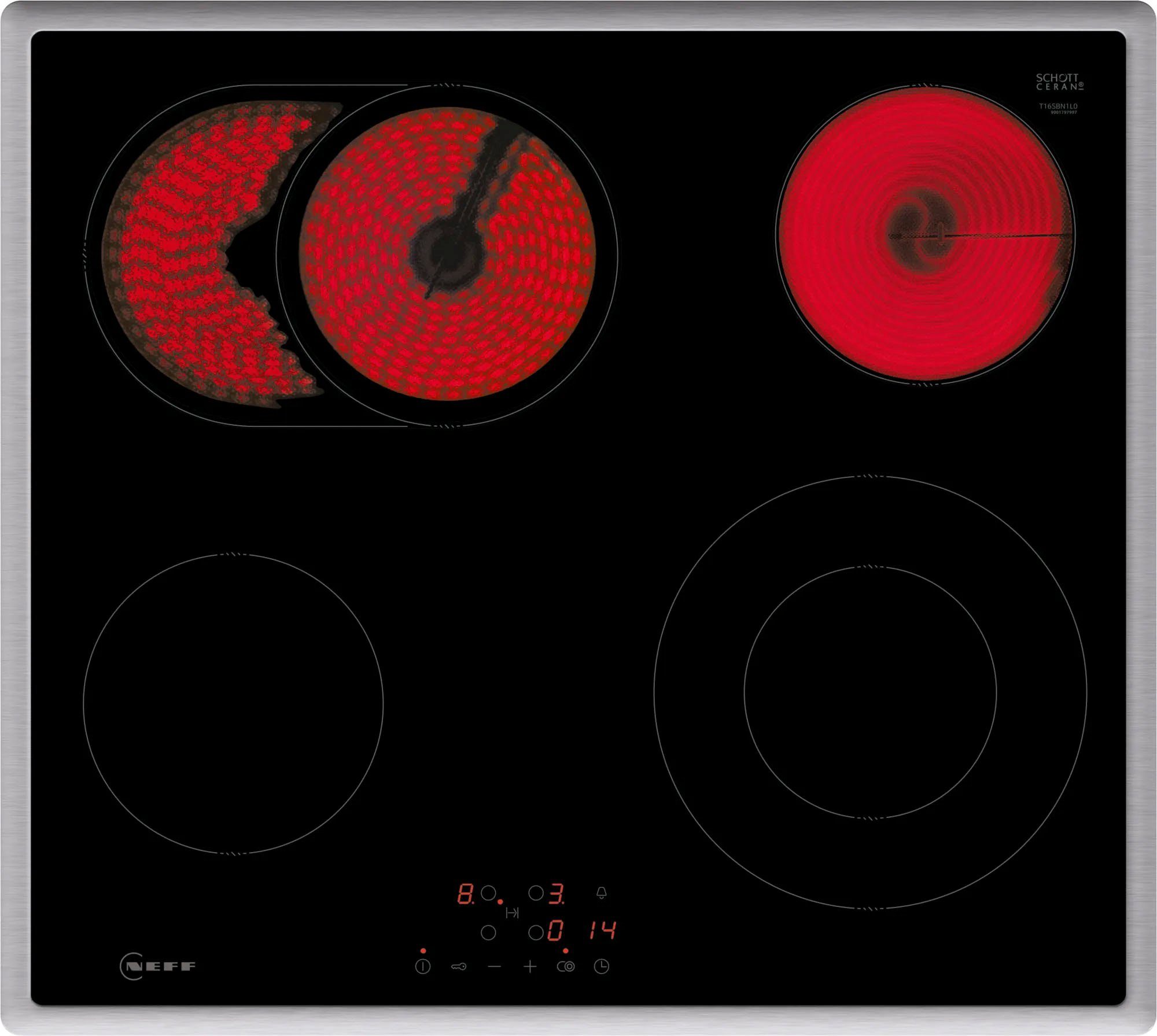 NEFF Backofen-Set N 30/N 50 nachrüstbar mit Teleskopauszug BX36