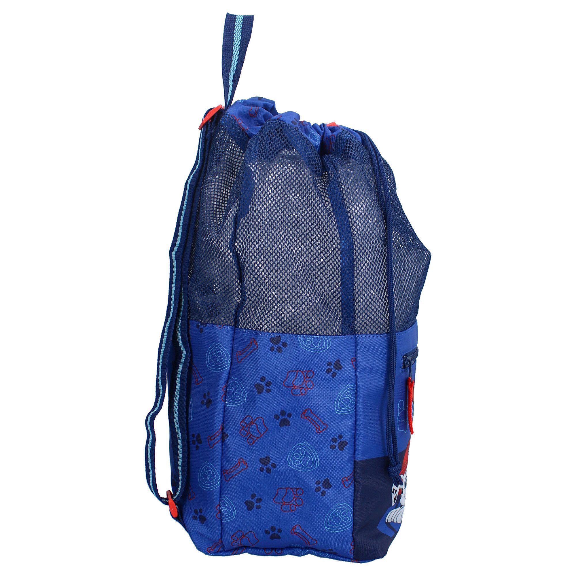 PAW PATROL Turnbeutel Sportbeutel „Travel Treasures“ – Mit Netzmaterial