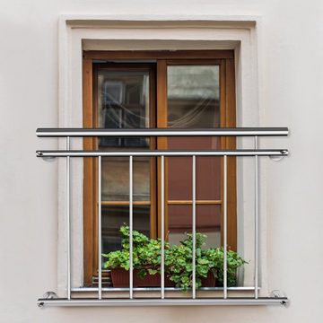 UISEBRT Brüstungsgeländer Französischer Balkon Geländer, 100 cm Länge