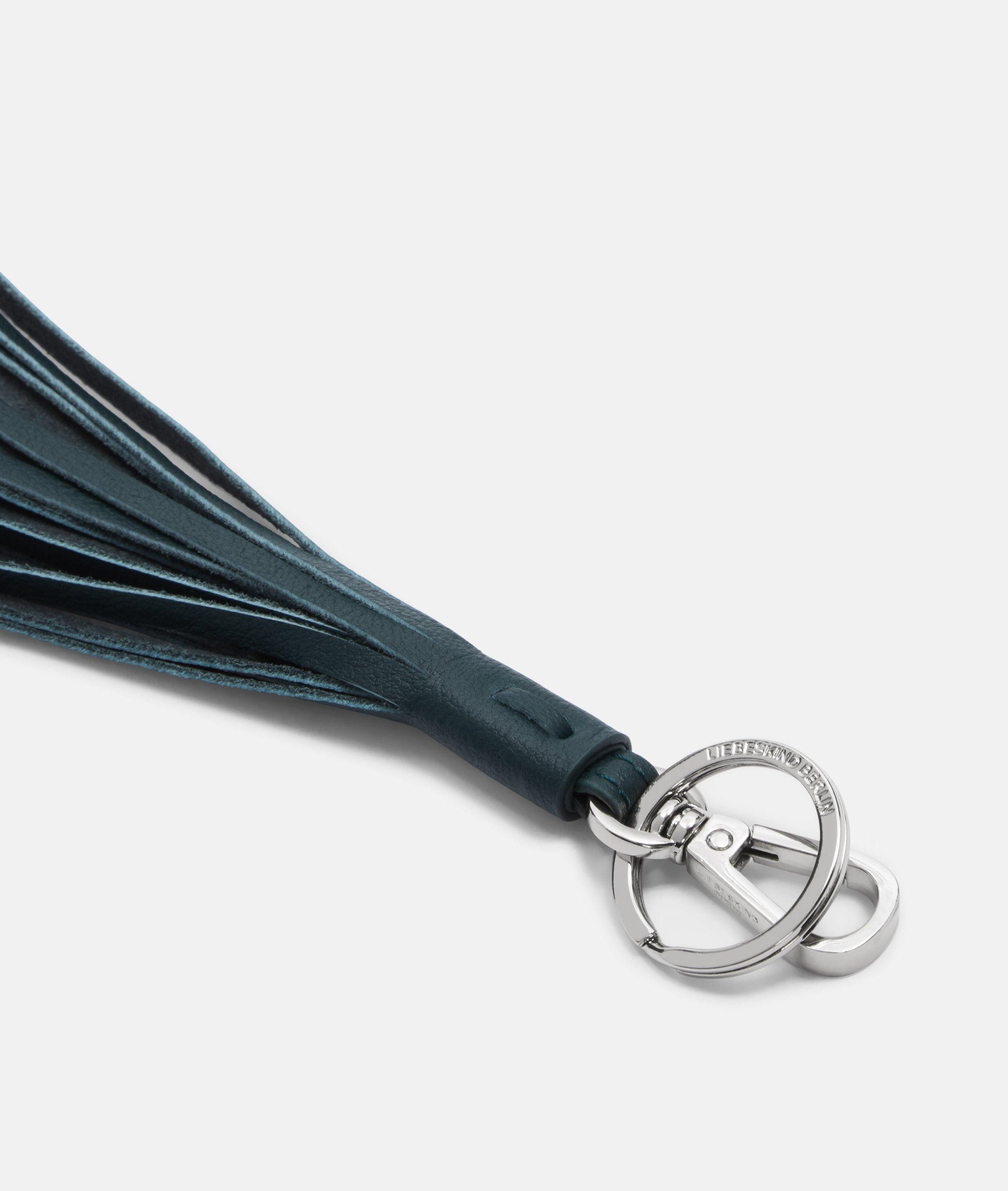 Liebeskind Berlin Schlüsselanhänger Tassel Schlüsselanhänger, Kurzer Schlüsselanhänger aus Leder