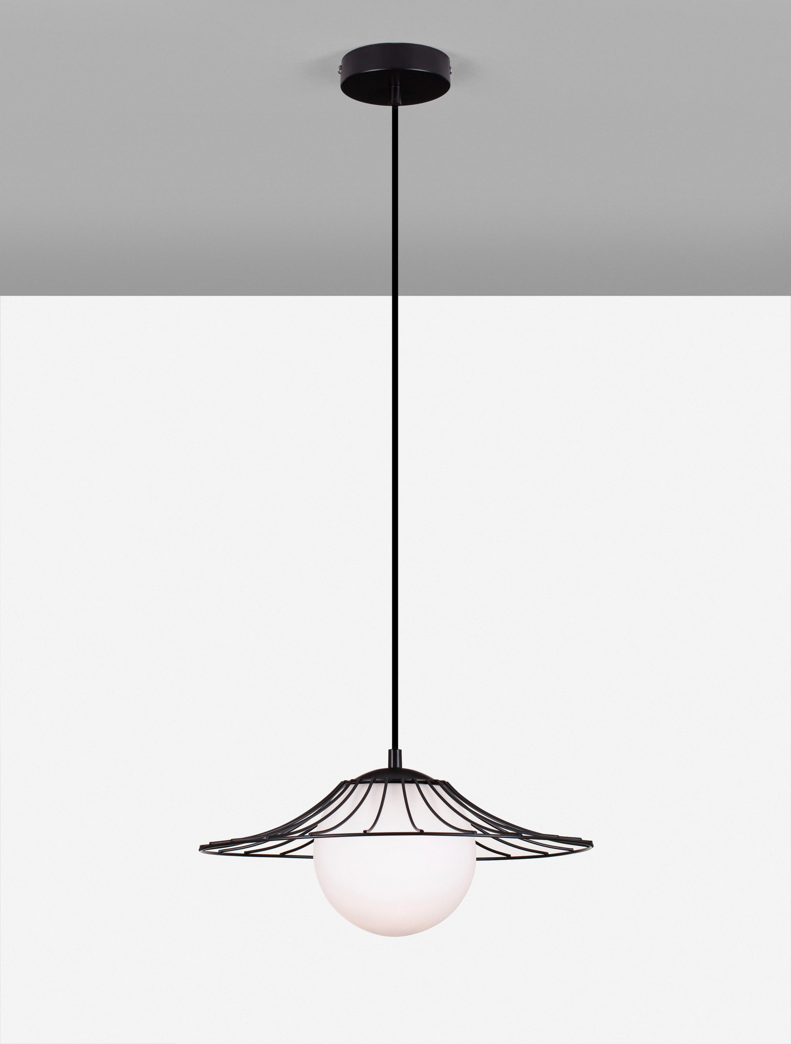 Nova Luce Hängeleuchten FLY, ohne Leuchtmittel, Ohne Beleuchtung