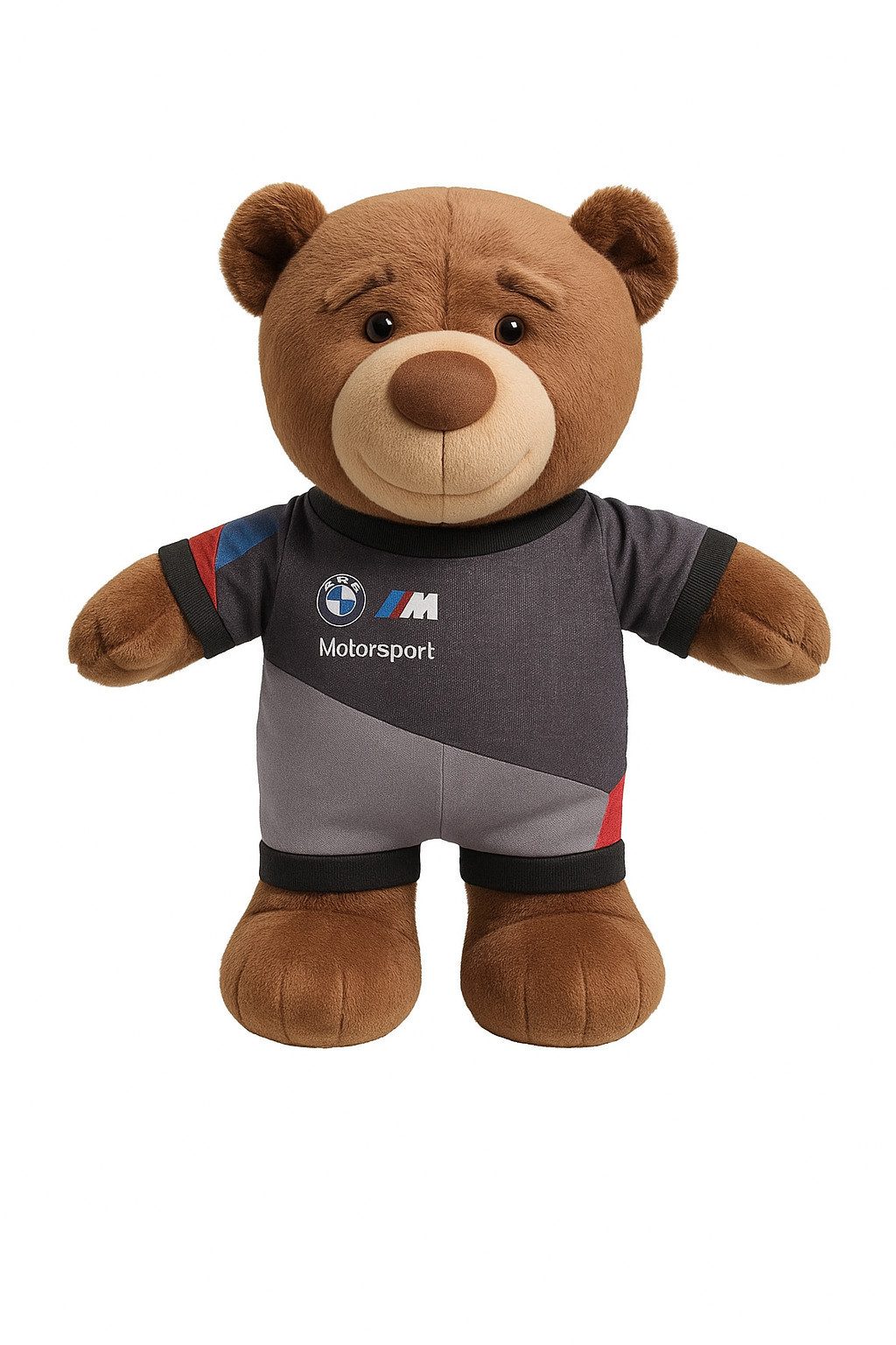BMW Tierkuscheltier BMW M Motorsport Bär Plüsch M-Anzug Kuscheltier M Perfomance, (1-tlg)