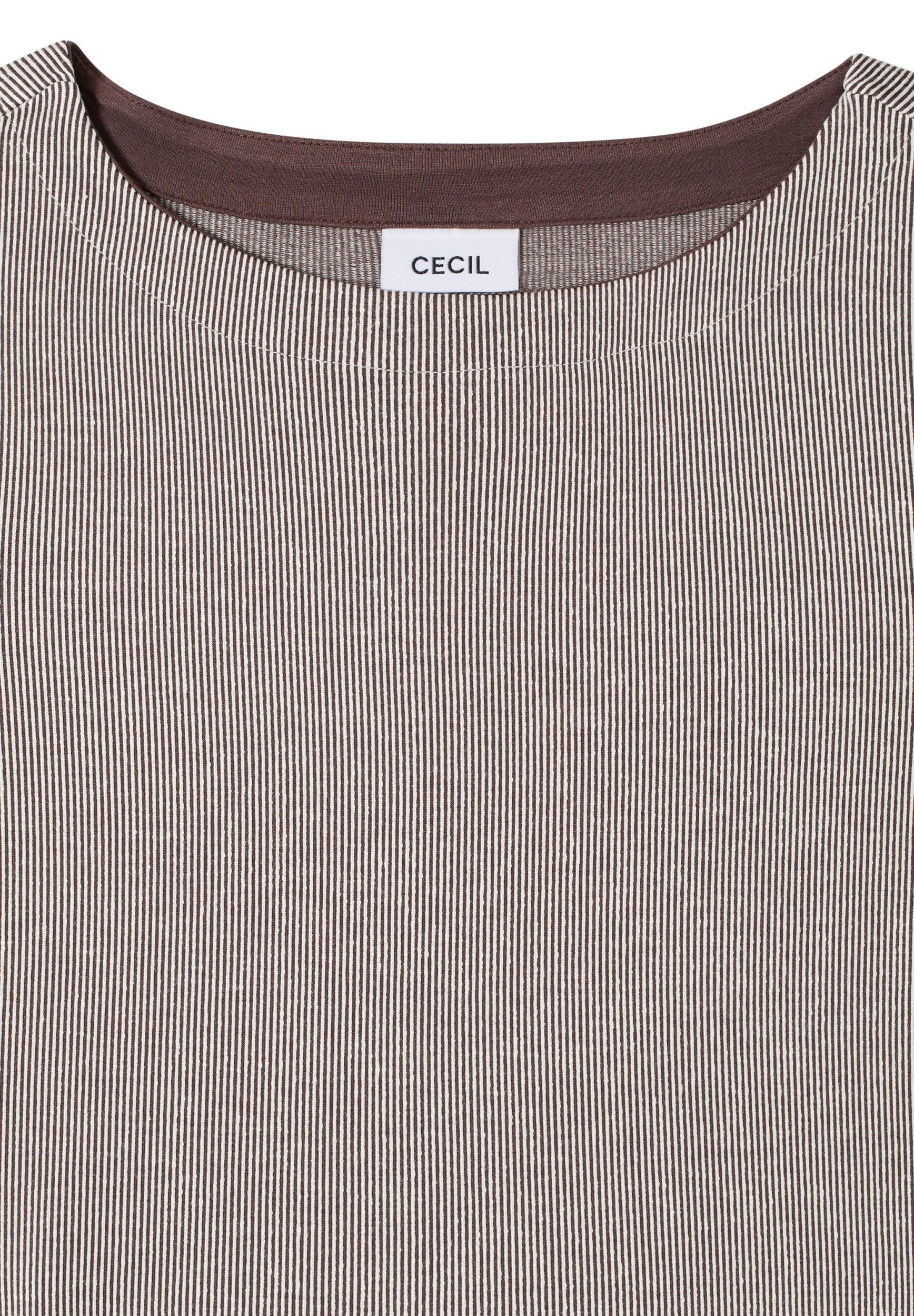 CECIL Langarmshirt TOS Vertical Striped T-Shirt günstig online kaufen