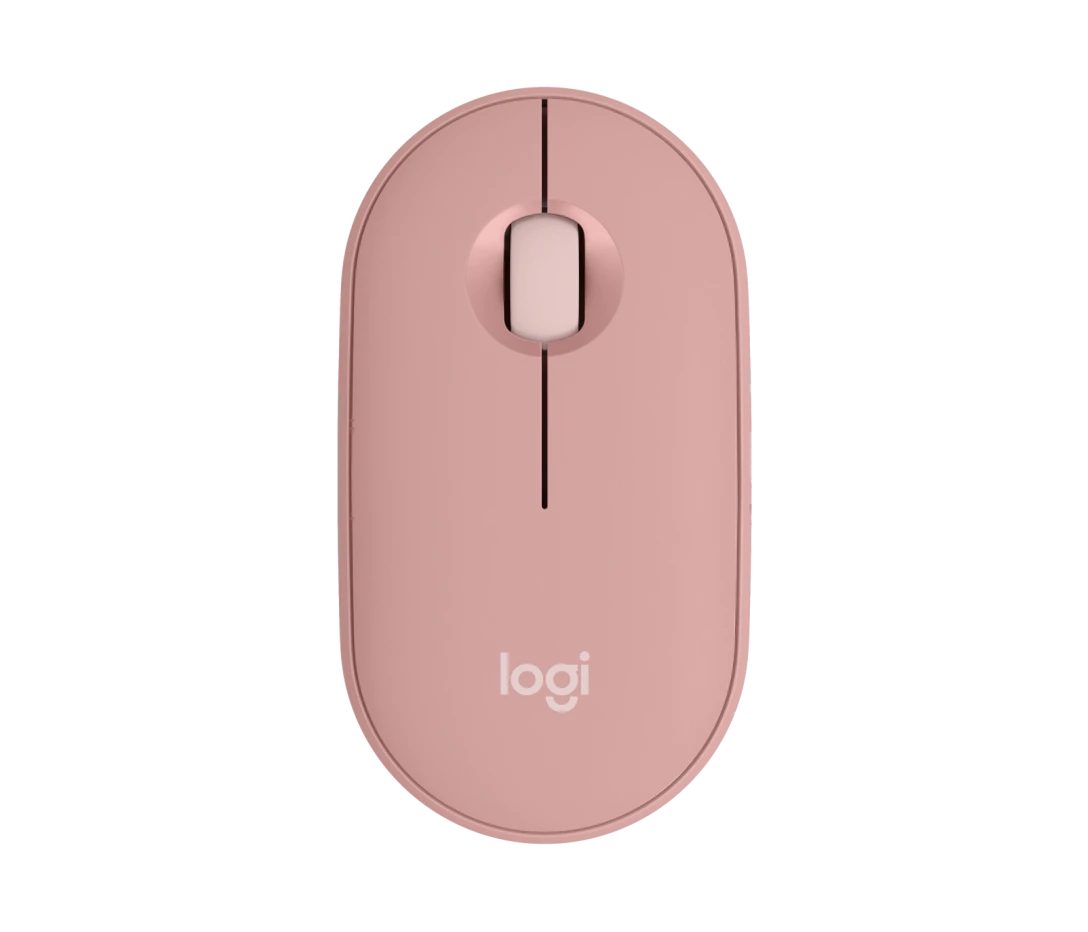 Logitech Pebble Mouse 2 M350s - TONAL ROSE Maus (Bluetooth)