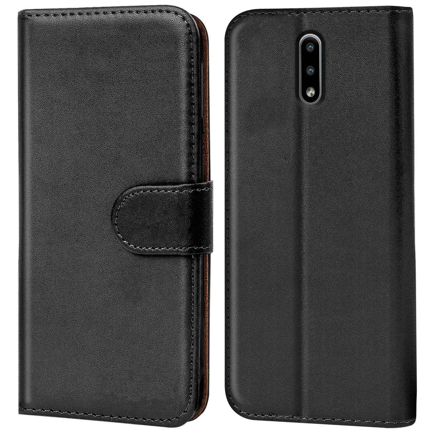 CoolGadget Handyhülle Book Case Handy Tasche für Nokia 2.3 6,2 Zoll, Hülle Klapphülle Flip Cover Etui Schutzhülle stoßfest