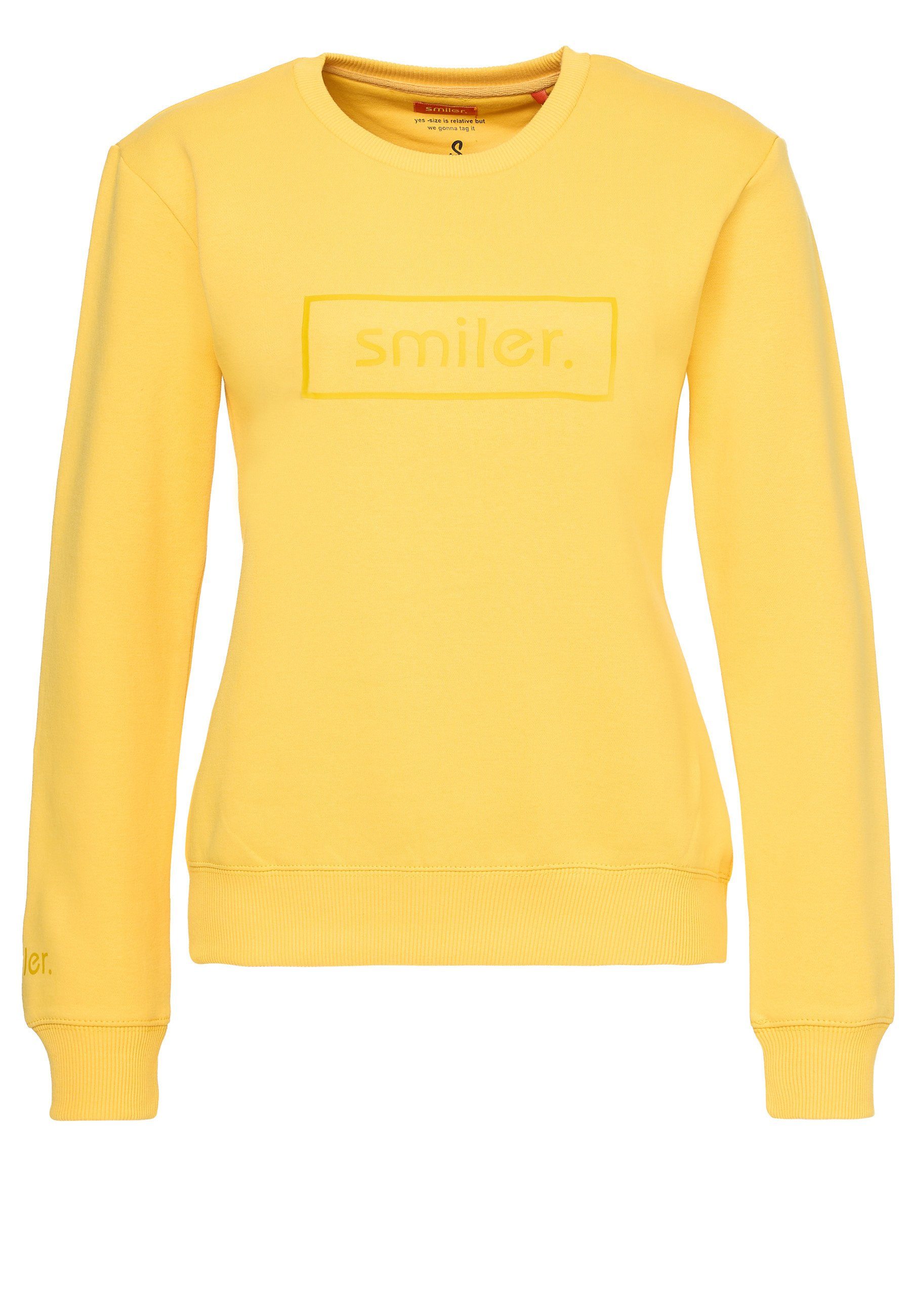 smiler. Sweatshirt Cuddle. mit modernem Design