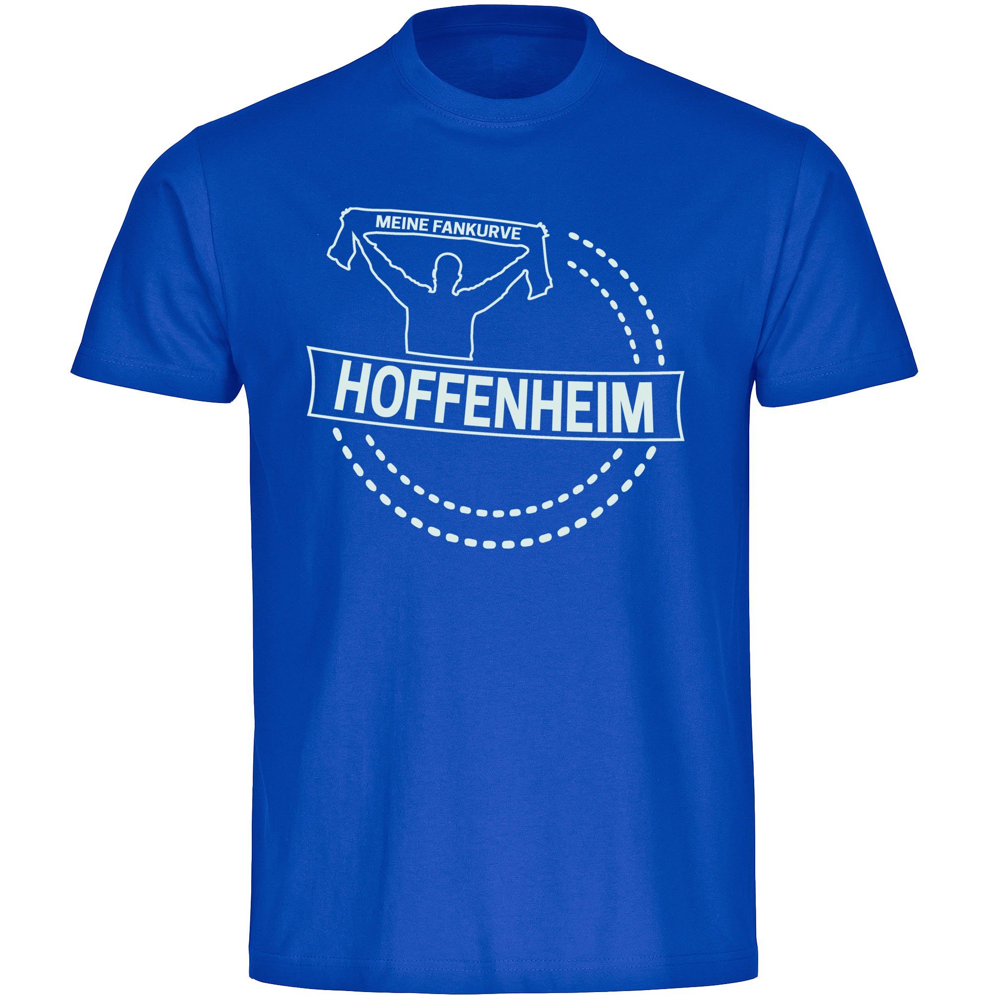 multifanshop T-Shirt Herren Hoffenheim - Meine Fankurve - Männer