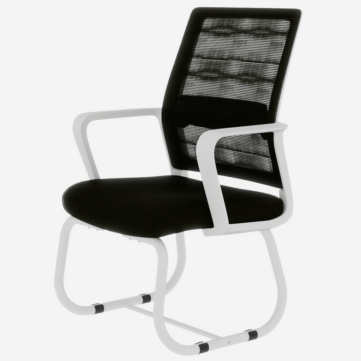 ANYSUN Bürostuhl Ergonomischer Bürostuhl mit Armlehne, bis 200 kg belastbar., Chefsessel mit atmungsaktivem Mesh-Bezug und dicker Polsterung