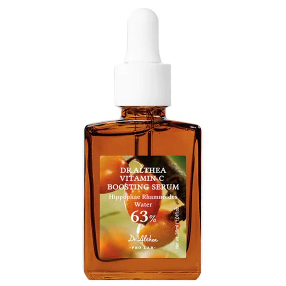 Dr. Althea Gesichtsserum Dr. Althea, Vitamin C Boosting Serum – 30 ml, 63 % Sanddornwasser mit hochkonzentriertem Vitamin C