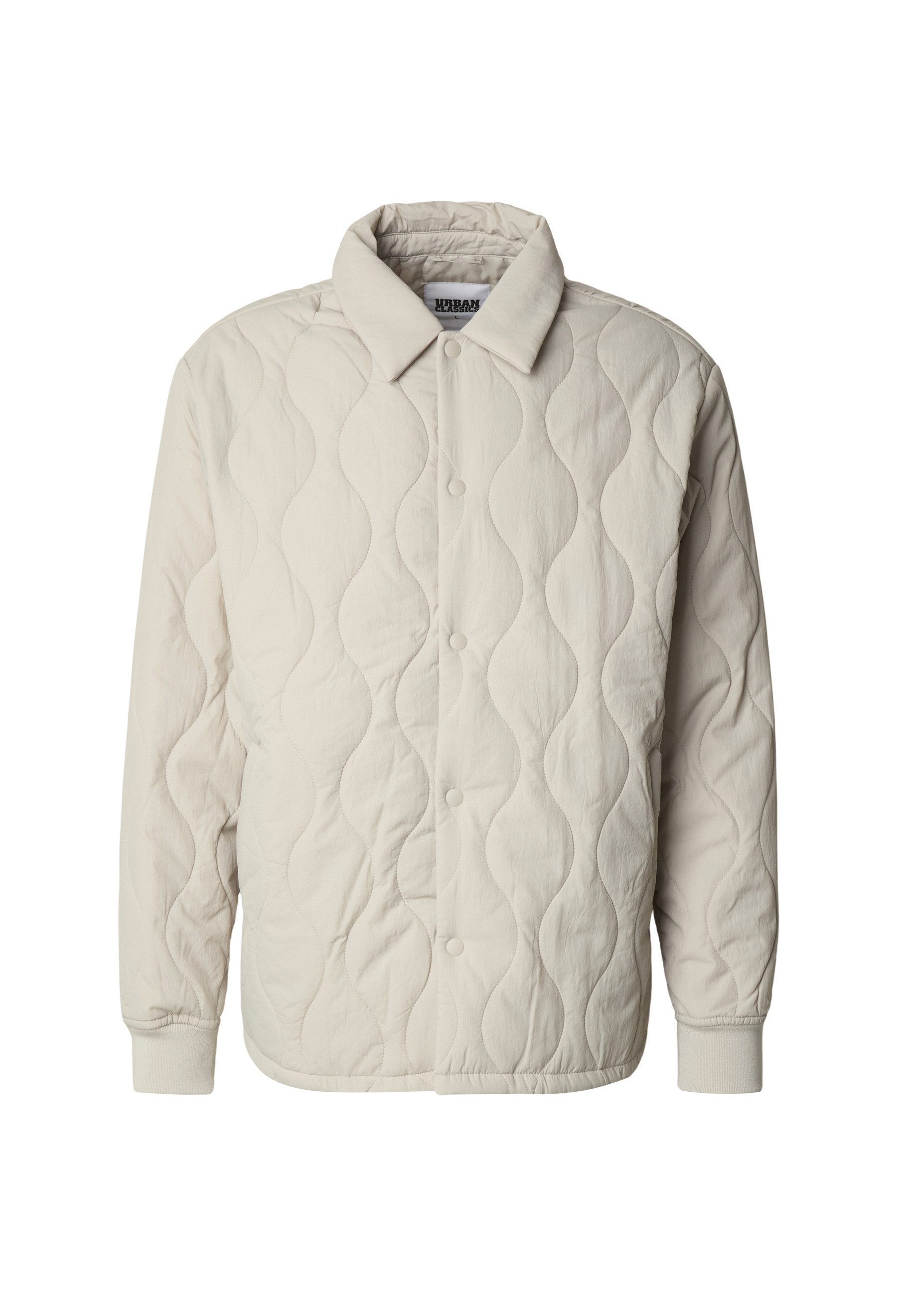 URBAN CLASSICS Langmantel Urban Classics Quilted Overshirt