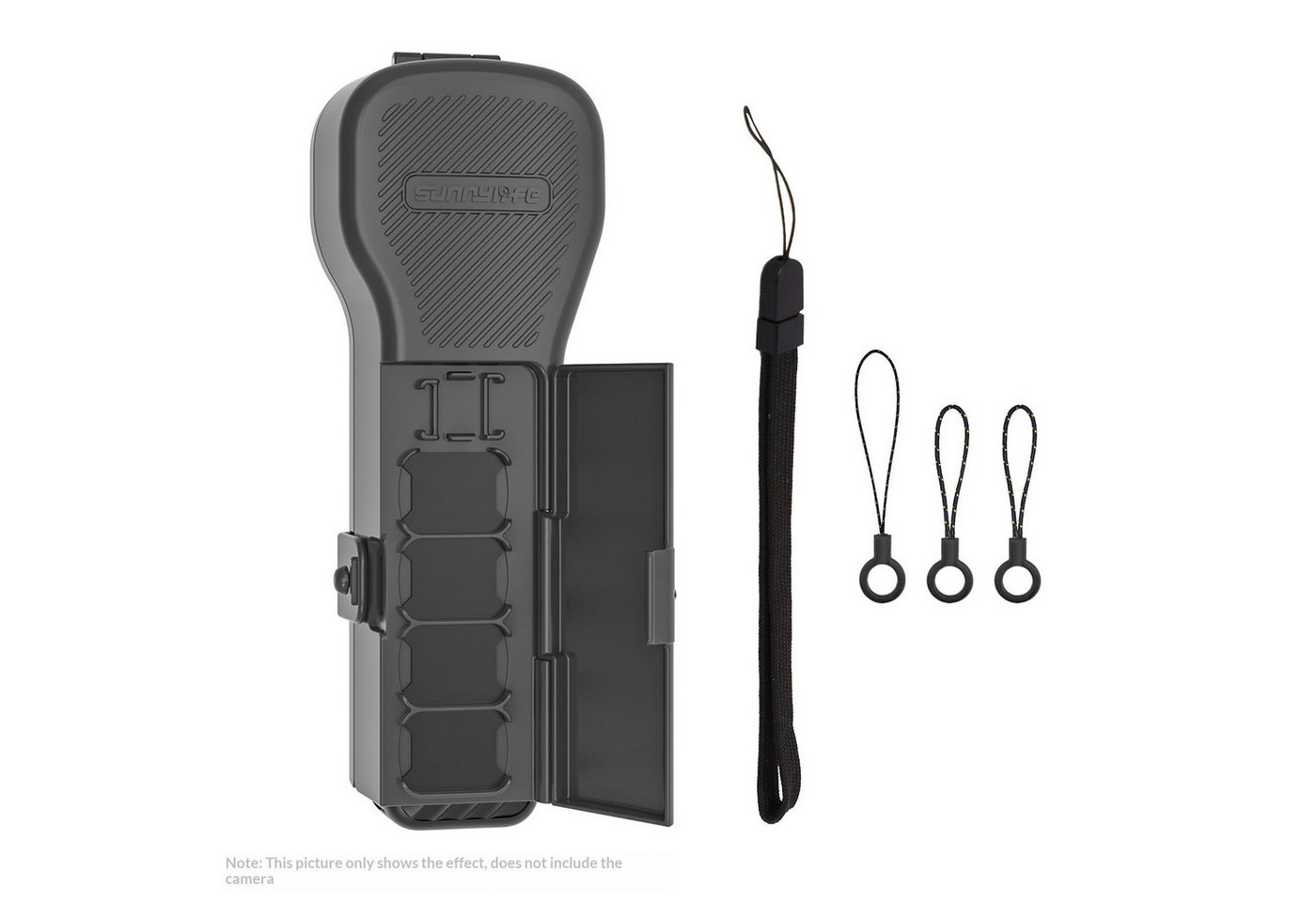 Wigento Schutzhülle mit Filterhalter für DJI Osmo Pocket 4 / 3 Kamera Zubehör Zubehör Drohne (Kompakt, Leicht, Flexibel, Stoßhemmend, Passgenau)