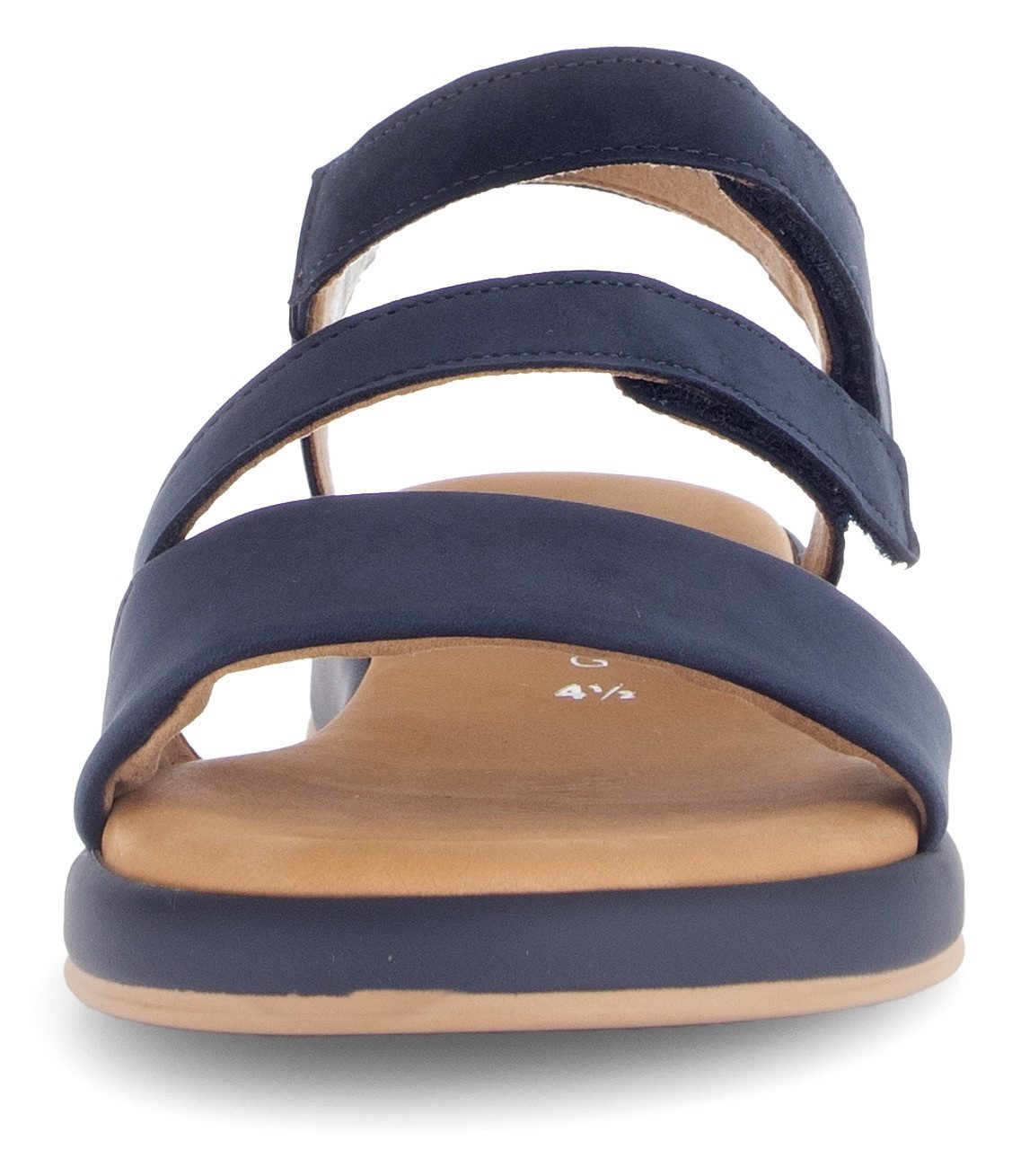 Gabor RHODOS Riemchensandale, Sommerschuh, Sandalette, Keilabsatz, in Bequemweite G (weit)