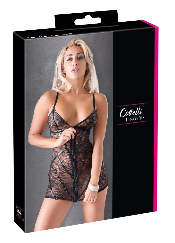 Netzkleid Cottelli LINGERIE - Kleid Spitze - (L,M,S,XL)