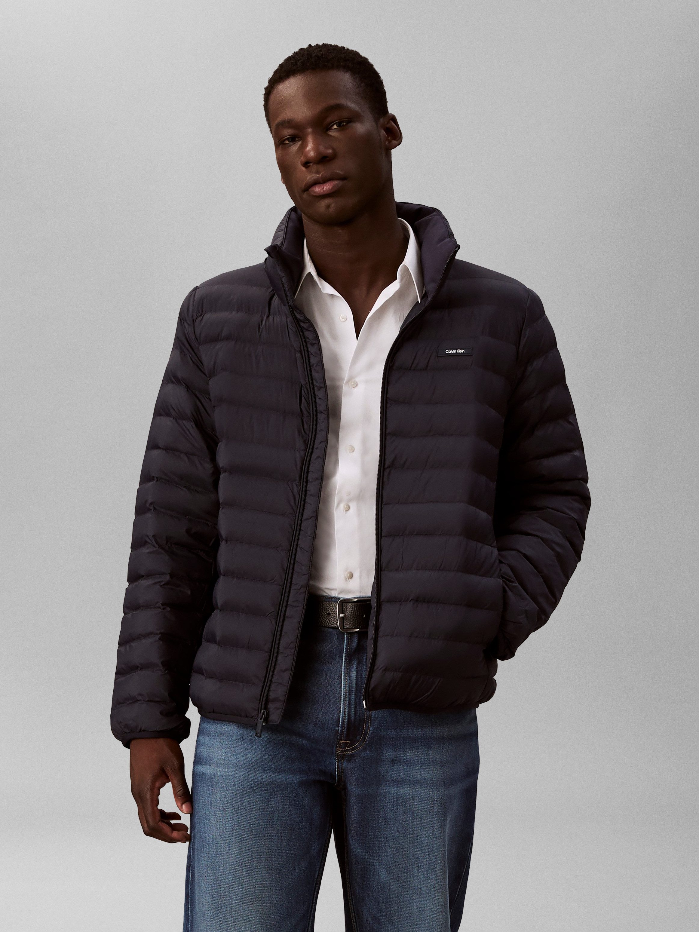 Calvin Klein Steppjacke Mit Rundhalsausschnitt
