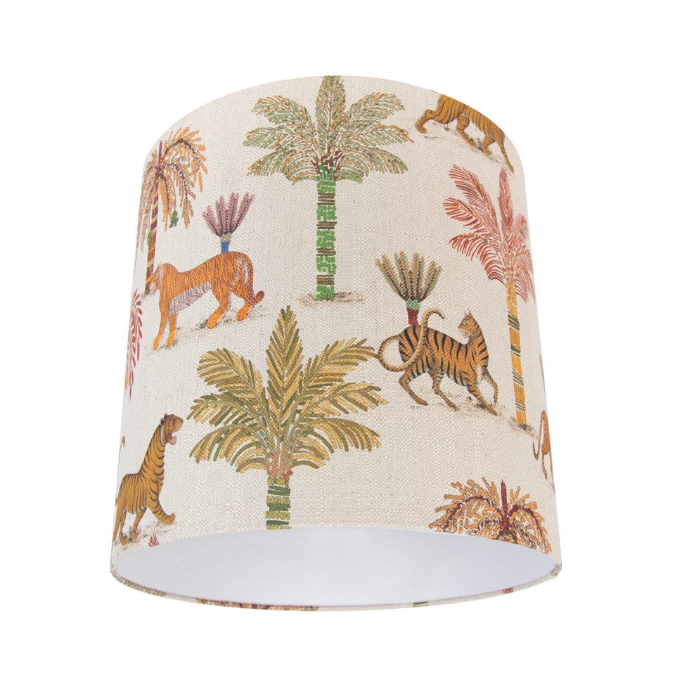 Qazqa Lampenschirm Cilinder multicolor