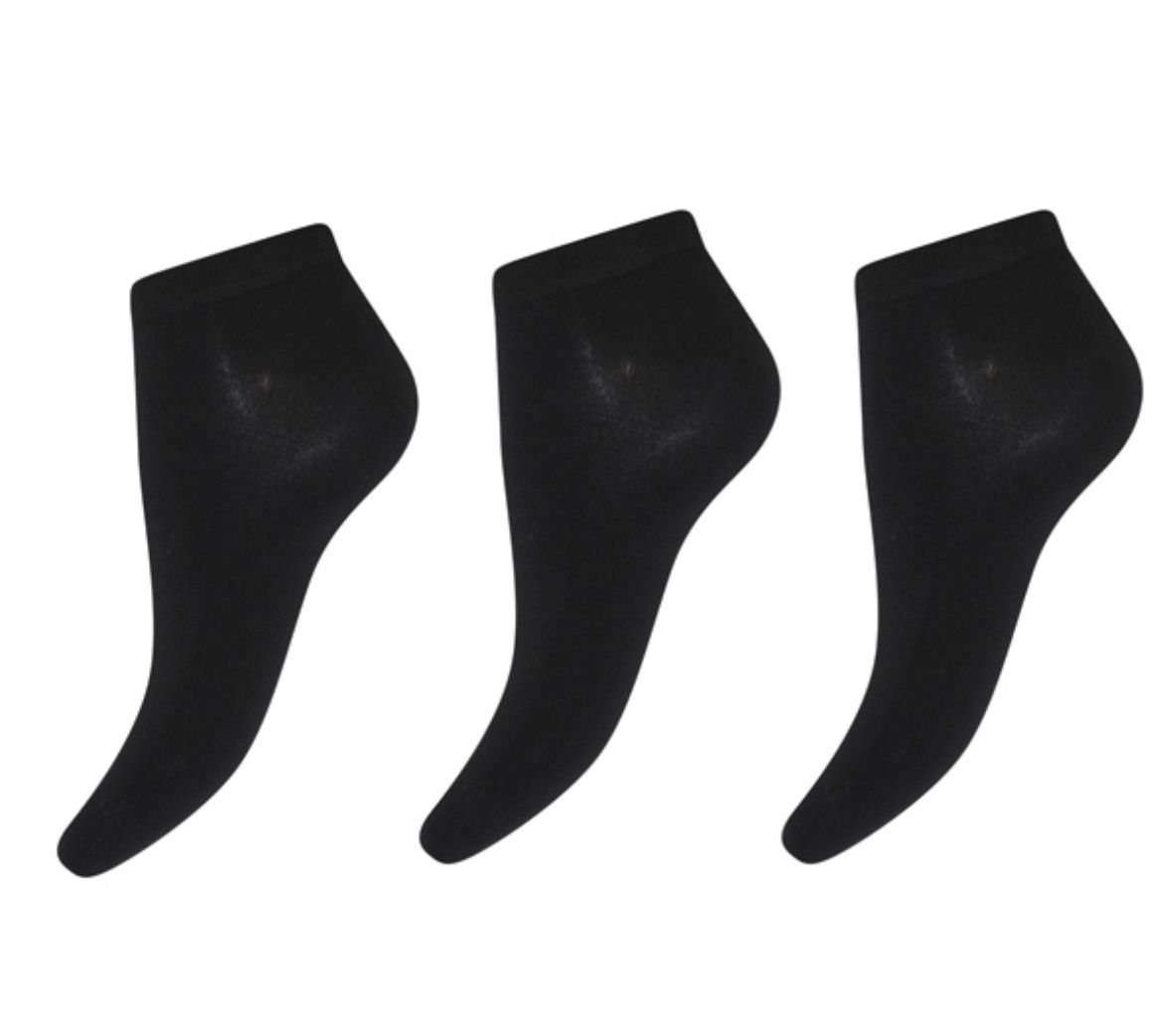 (Packung, und aus 6-Paar) Baumwolle Sneakersocken Damen mit Bündchen Herren Sneakersocken NERS