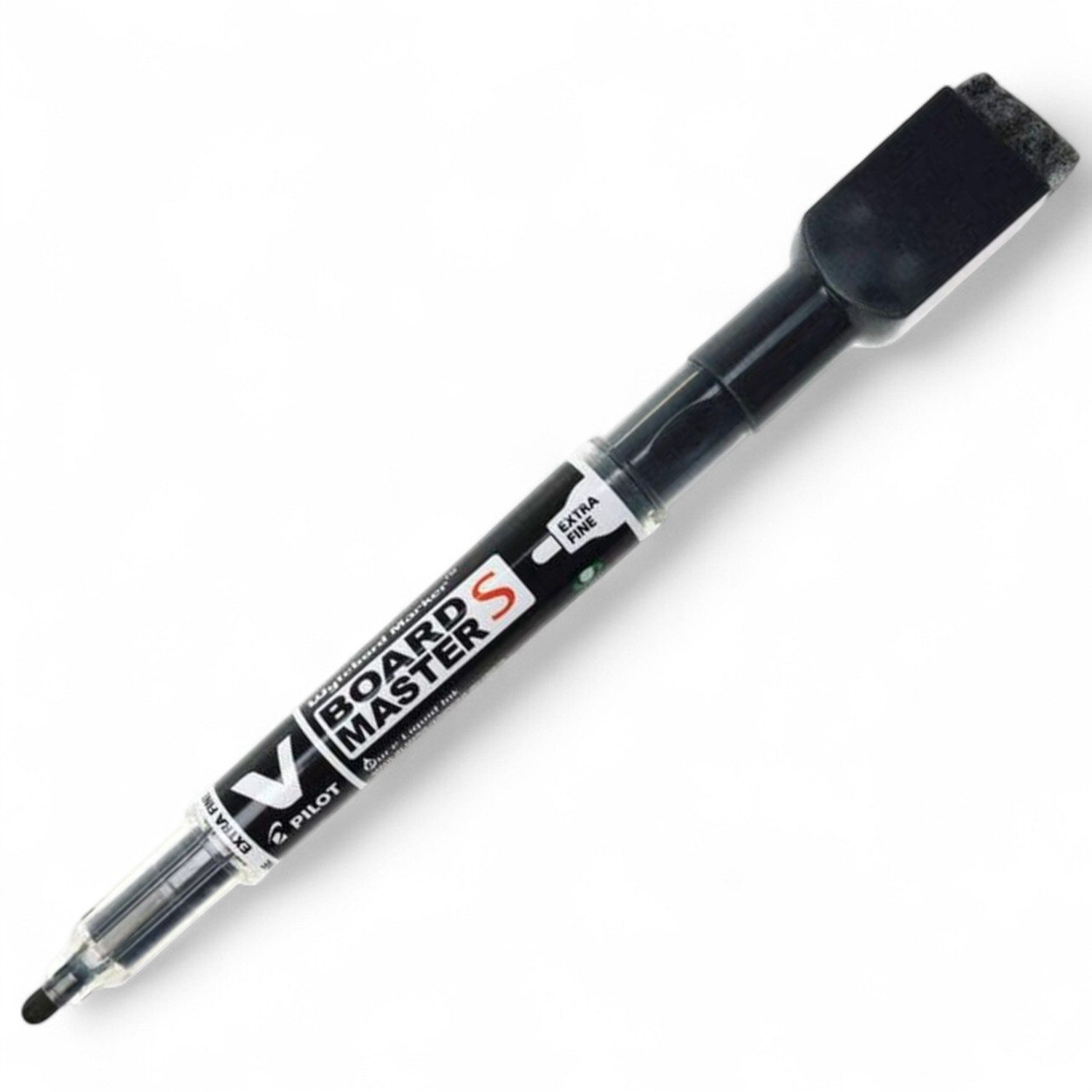 PILOT Whiteboard Marker PILOT Folienstift abwischbar schwarz Whiteboard Marker mit Radierer
